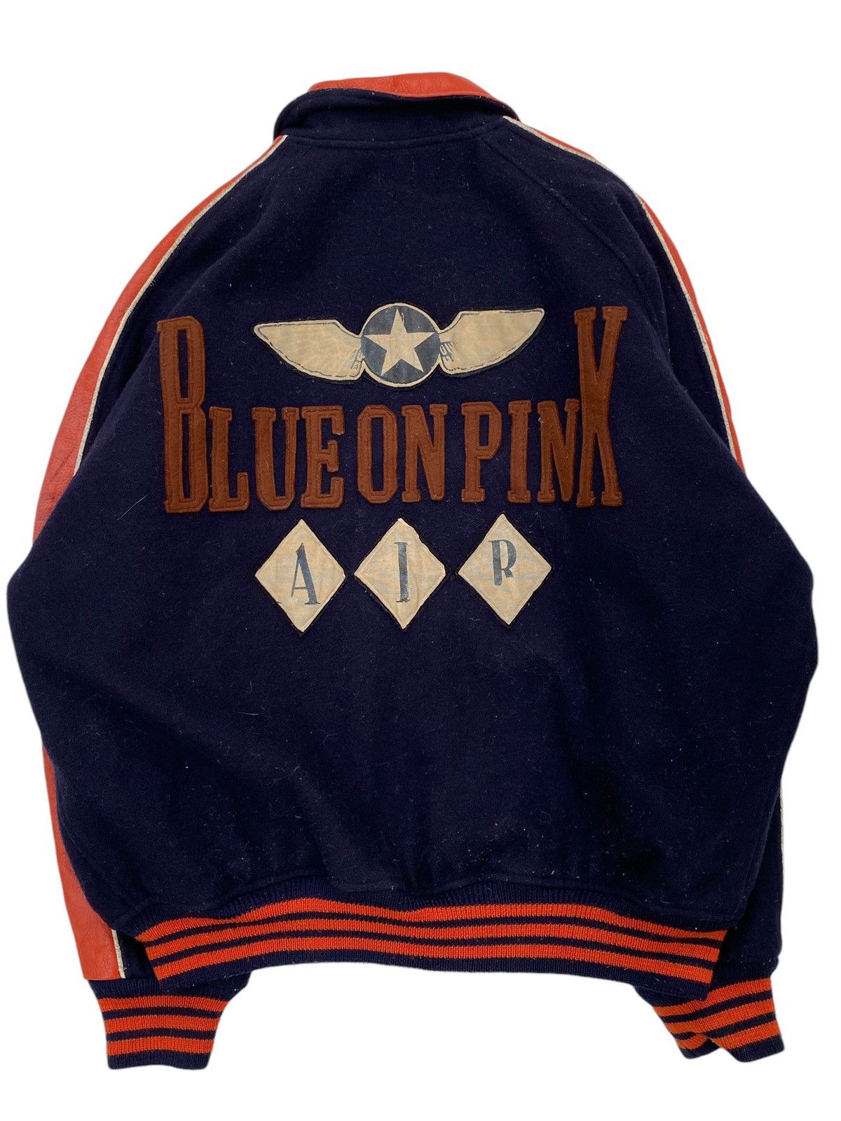 Vintage Vtg 80s BOP Varsity Wool Jacket Size US L / EU 52-54 / 3 - 1 Thumbnail