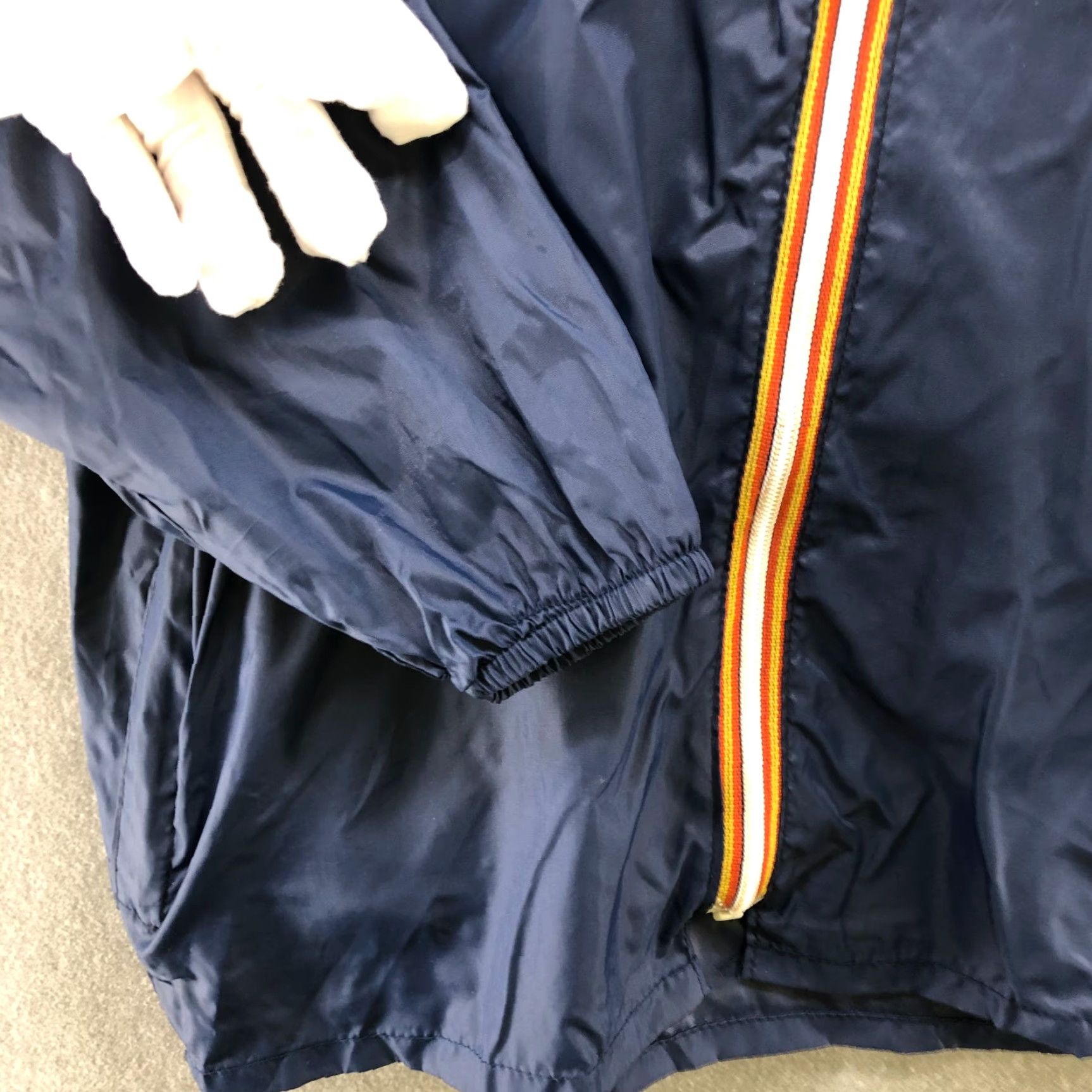 Vintage VINTAGE Windbreaker Jacket Womens M Blue Italy Renco Marwell Packable 80s 90s Packable Zip Hooded Nylon Casual Modern Retro 80s 90s " Italy" Size M / US 6-8 / IT 42-44 - 6 Thumbnail