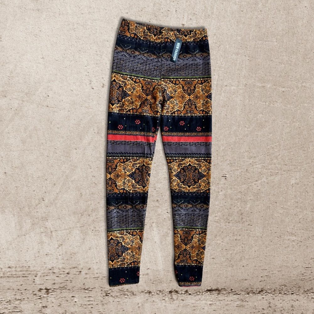Other New Fashion Velour Leggings NWT Size 24" / US 00 / IT 34 - 1 Thumbnail