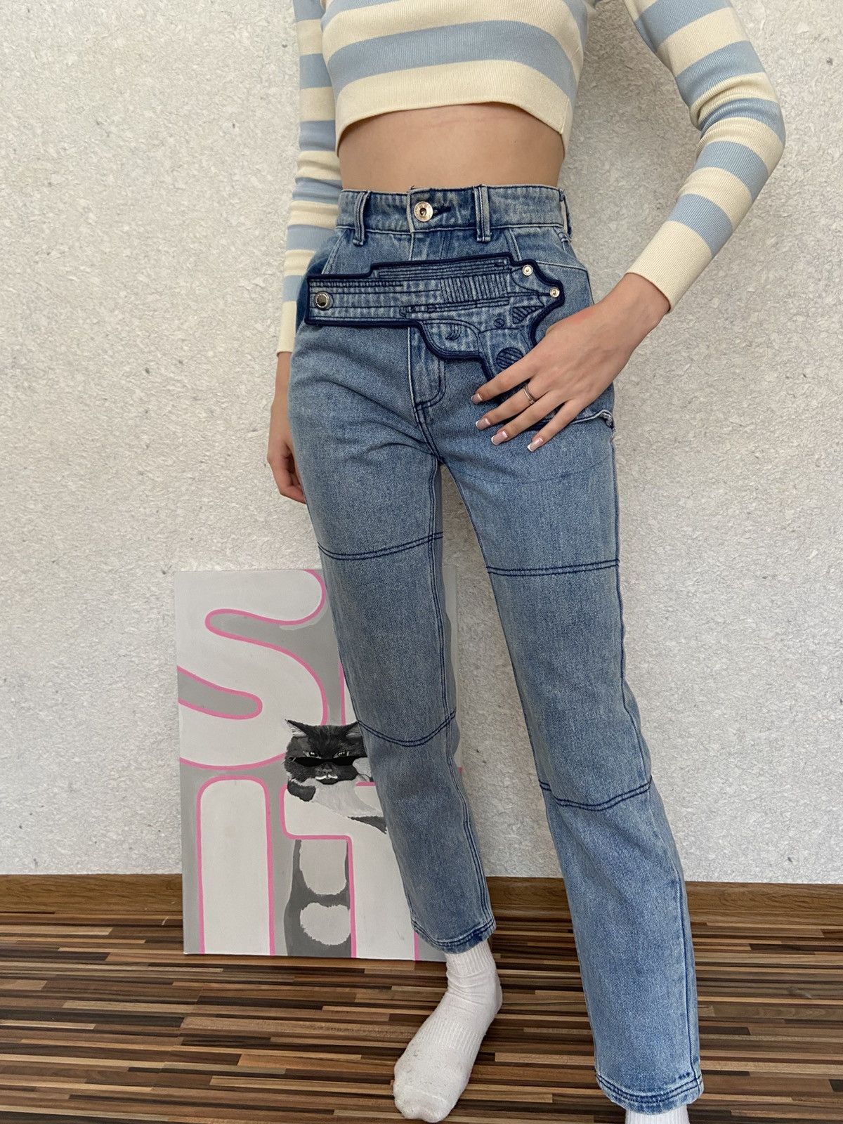 Maniere De Vior Jeans Maniere de Voir Size 25" / US 0 / IT 36 - 3 Thumbnail