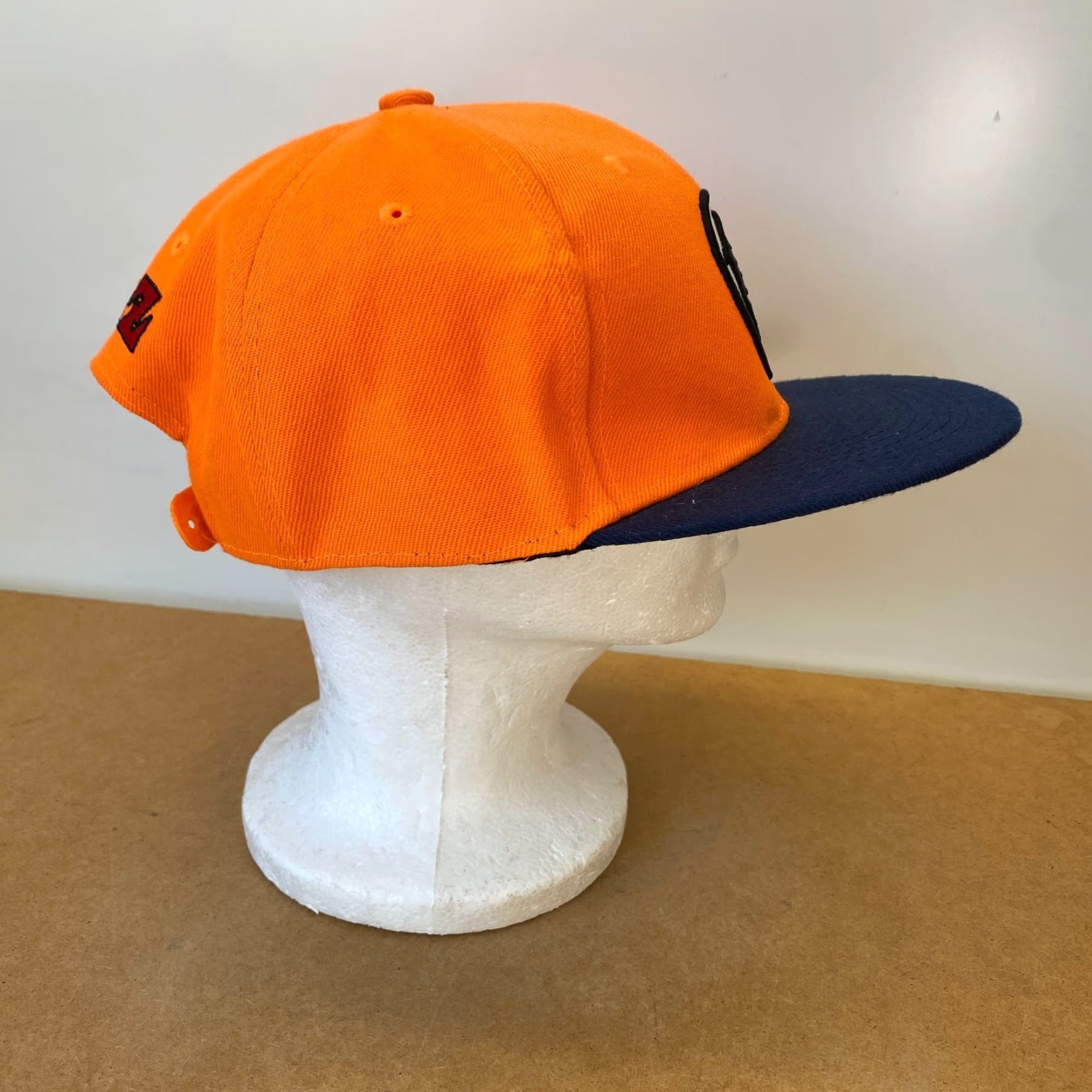 Vintage Bioworld Dragon Ball Z Snapback Hat Orange Blue Embroidered Adjustable 90s Anime Mens Womens Hat Size ONE SIZE - 4 Thumbnail