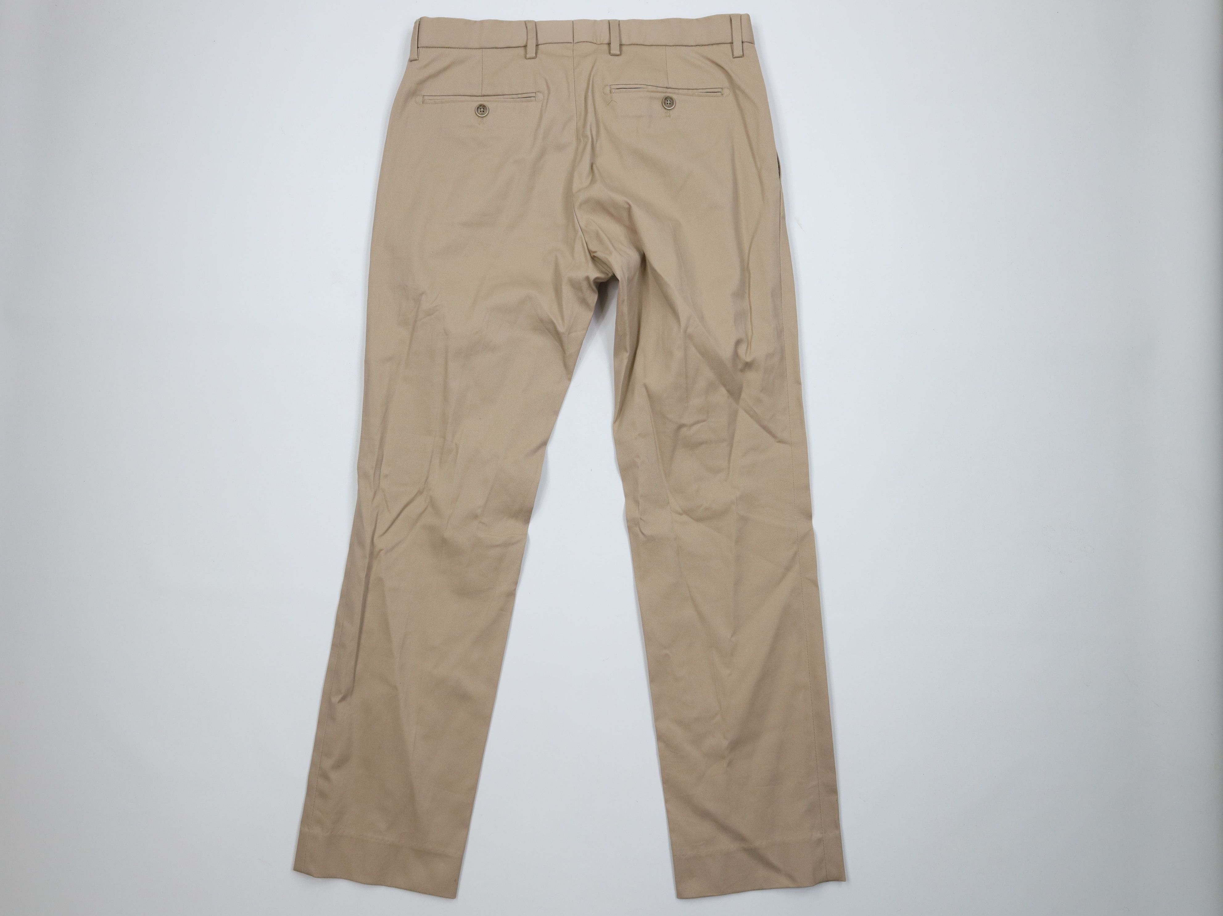 Banana Republic Banana Republic Modern Slim Fit Stretch Chino Pants Beige Size US 31 - 9 Thumbnail