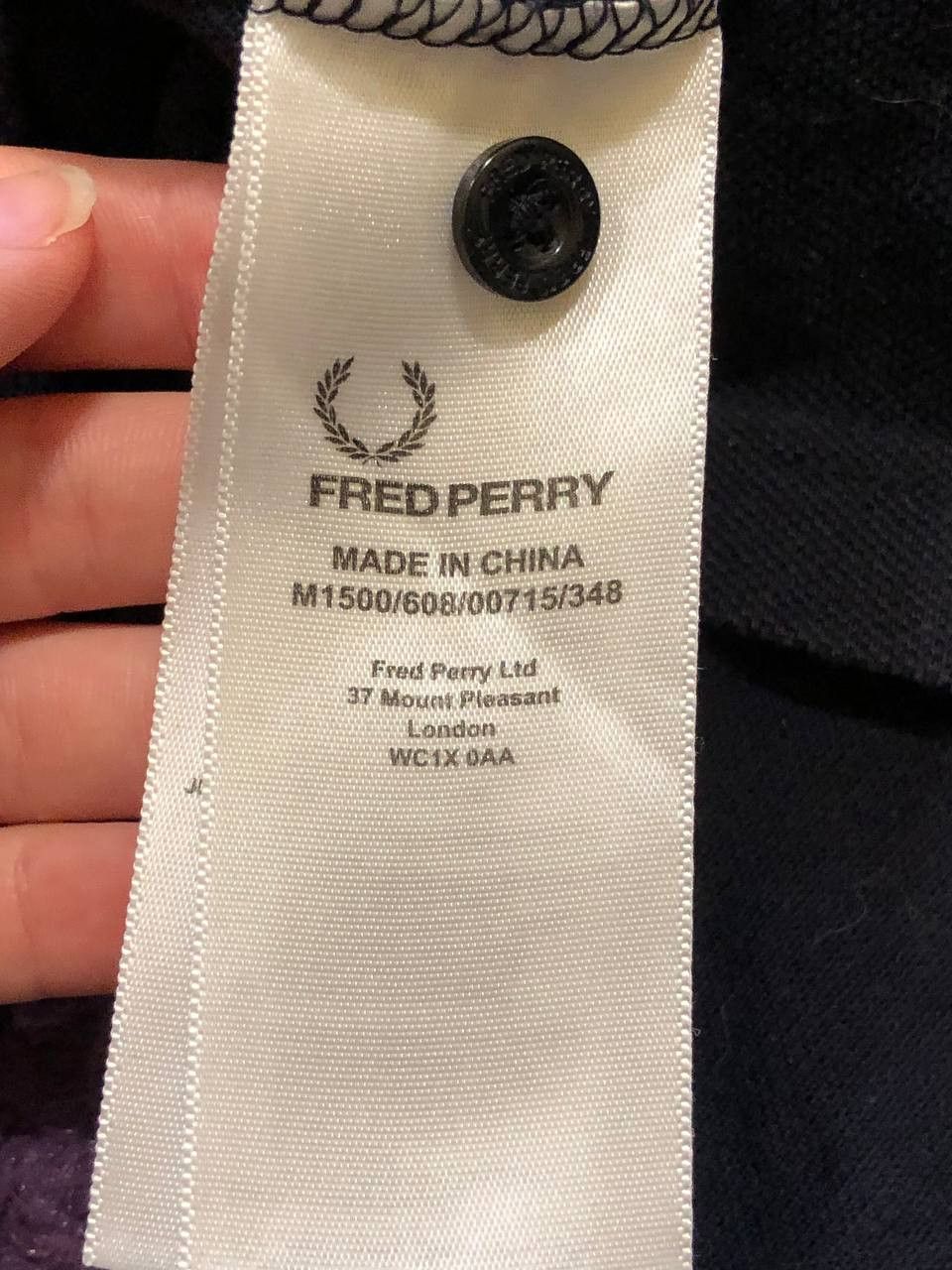 Fred Perry Logo Black Polo Fred Perry Y2K Streetwear Vintage T-Shirt Size US L / EU 52-54 / 3 - 14 Thumbnail