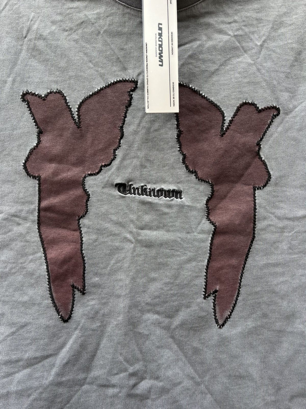Unknown London Unknown London Big Logo Jersey Tank Top Y2K rare Worldwide Size US M / EU 48-50 / 2 - 2 Thumbnail