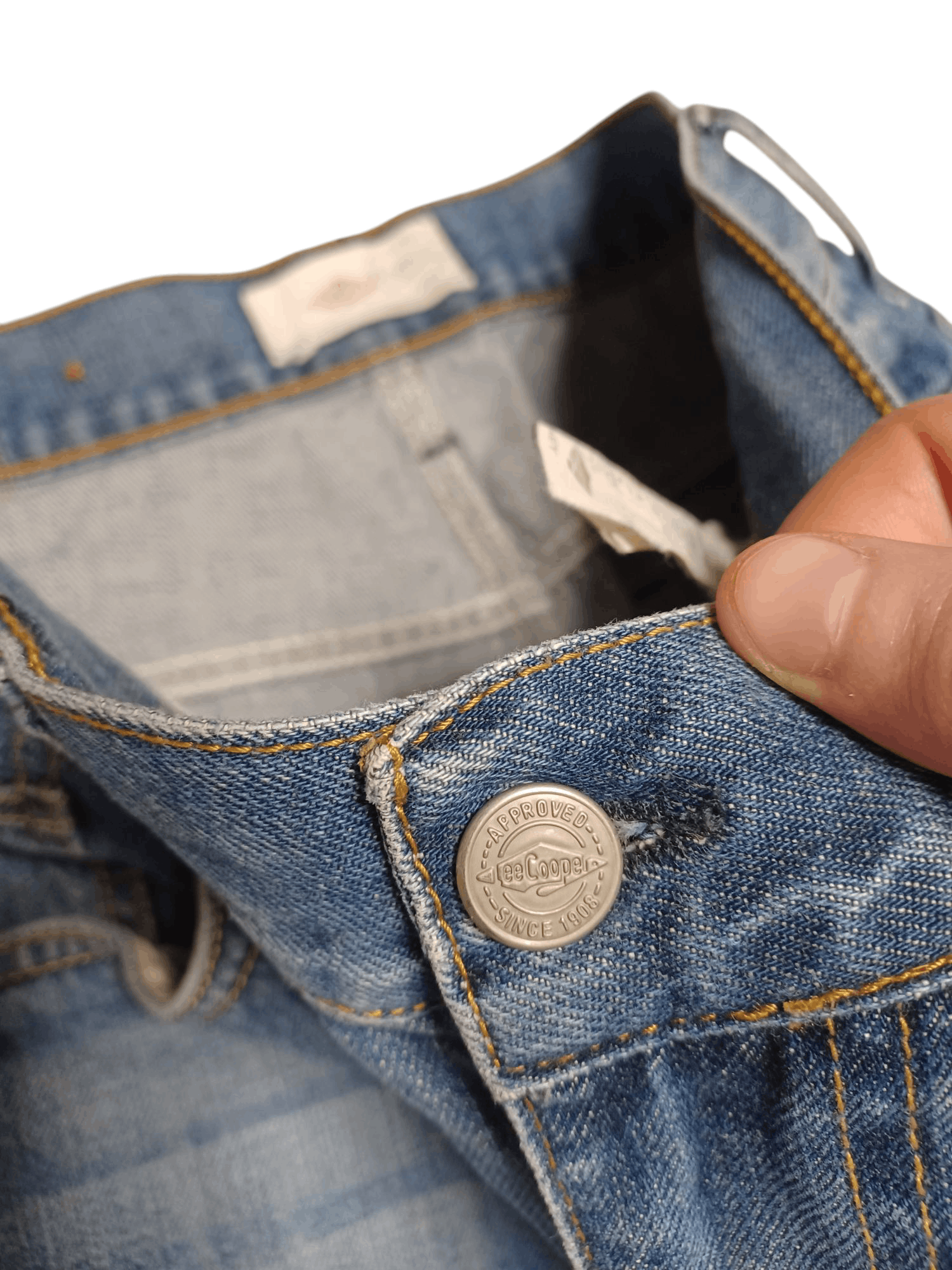 Other LEE COOPER VINTAGE 90S HEAVY COTTON FIRE JEANS DENIM Size US 32 / EU 48 - 4 Thumbnail