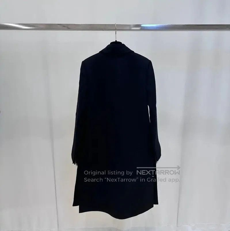 Fendi Fendi Black Women's Coat with Faux Fur Pockets . Size M / US 6-8 / IT 42-44 - 2 Thumbnail