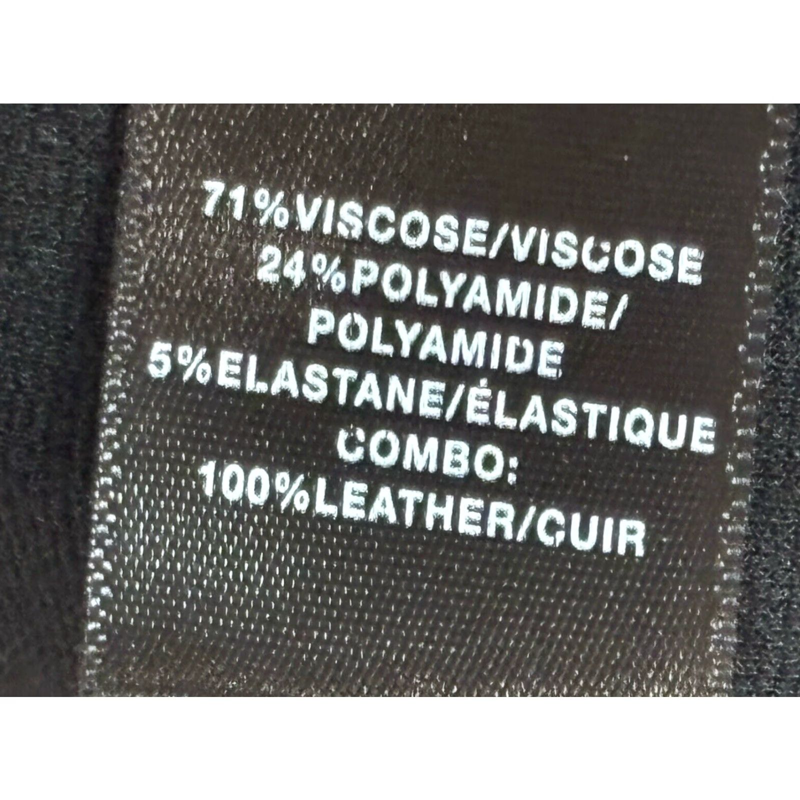 Vintage VINTAGE Lafayette 148 New York Sheath Dress 16P Petite Women's Black Leather Trim Size XXL / US 16-18 / IT 52-54 - 8 Thumbnail