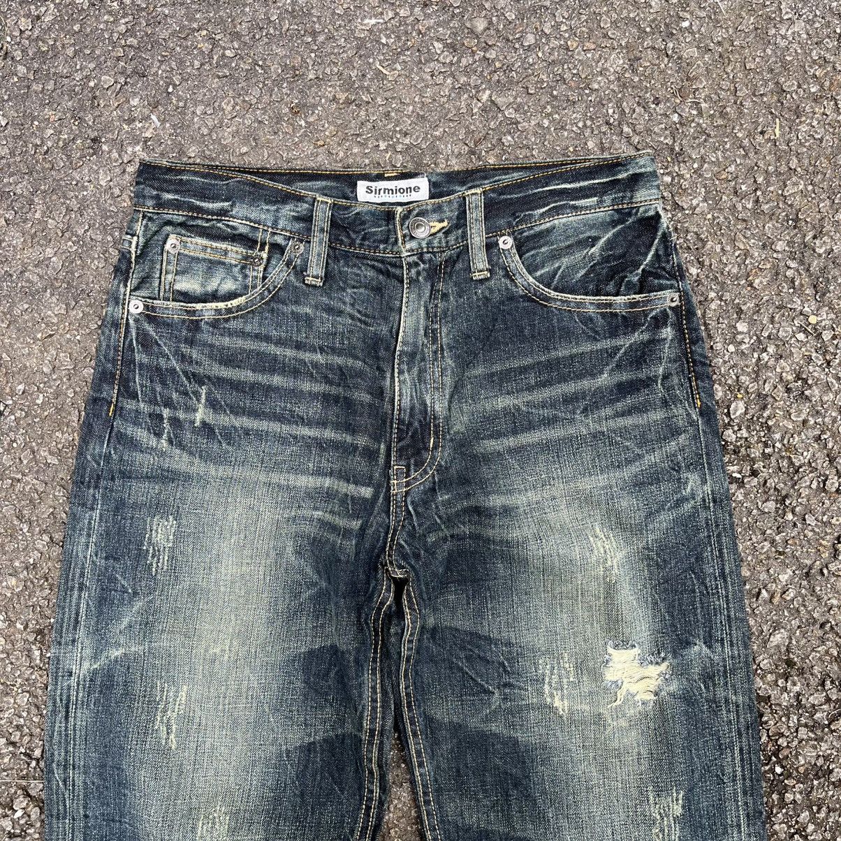 Hysteric Glamour Japanese Skull Embroidered Jeans Distressed Punk Denim Size US 28 / EU 44 - 4 Thumbnail