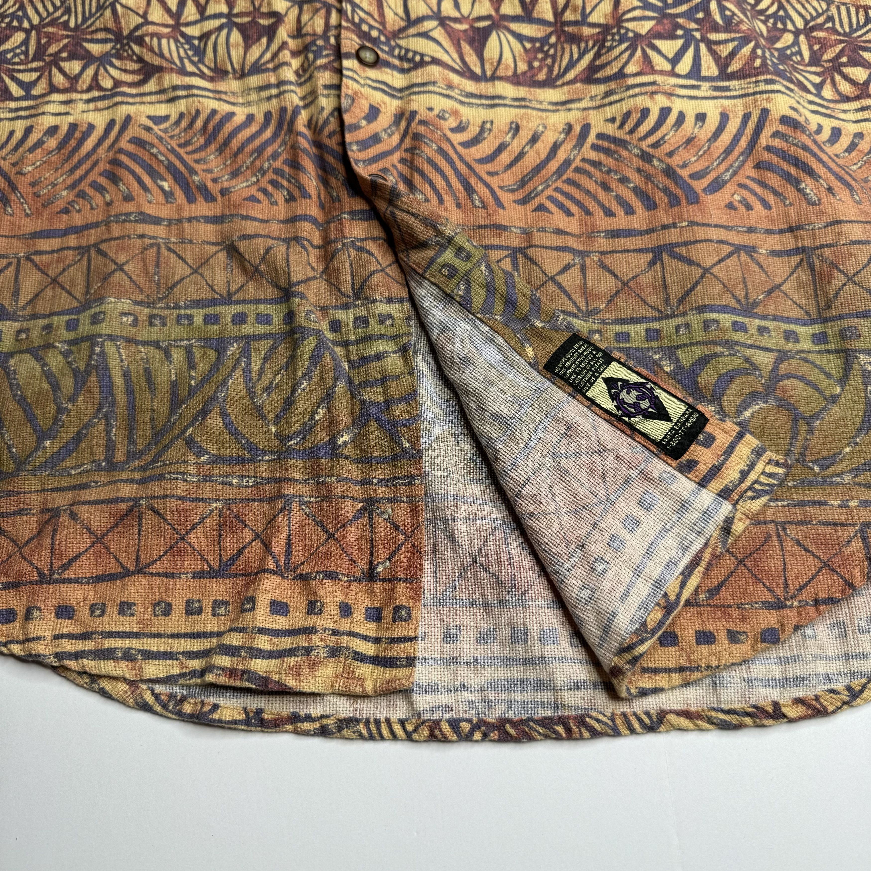 The Territory Ahead Vintage Territory Ahead Crazy Abstract Tribal Shirt Size US XL / EU 56 / 4 - 11 Thumbnail