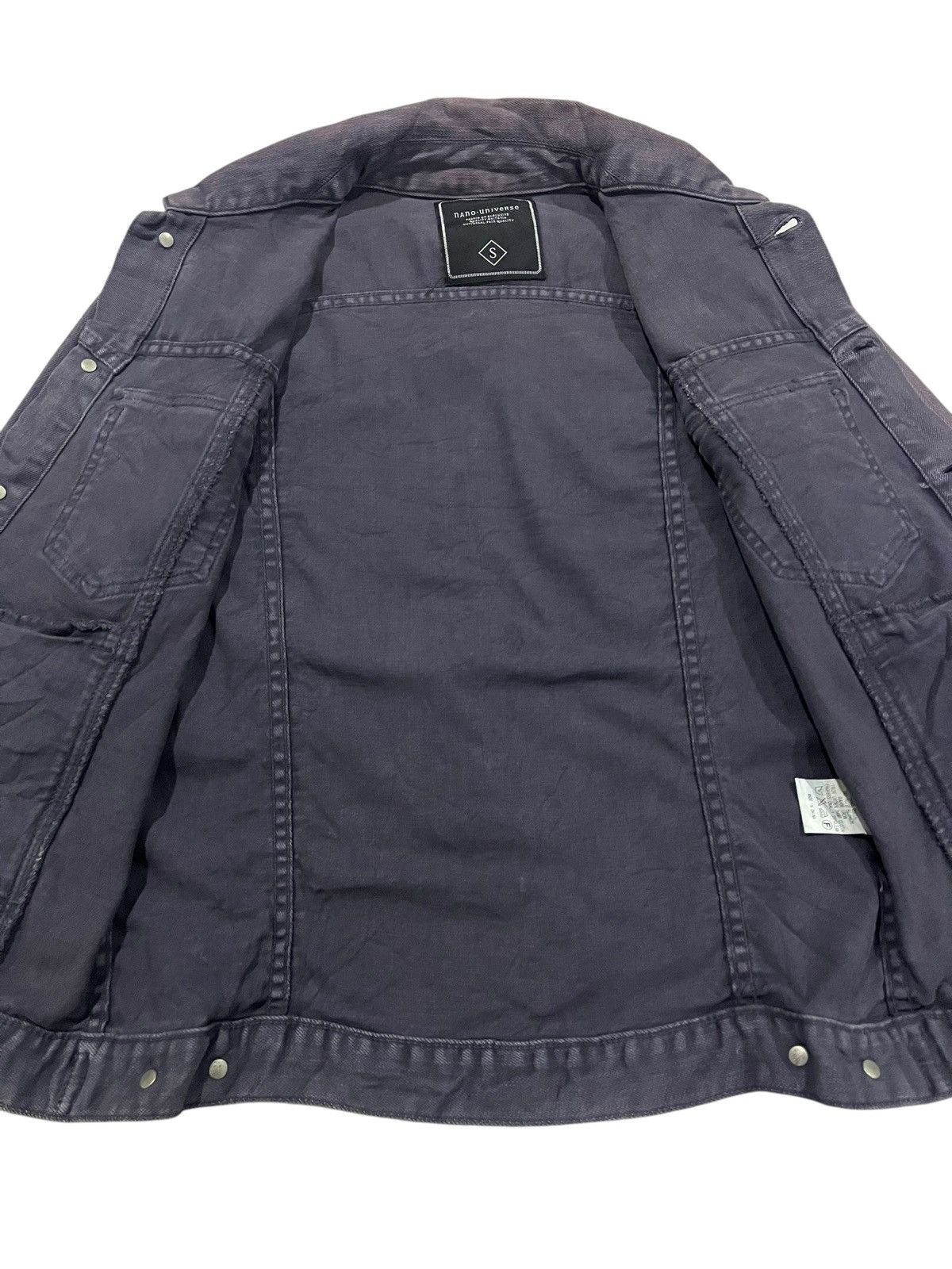 NANO universe Vintage Japanese Brand Nano Universe Trucker Denim Jacket Size US S / EU 44-46 / 1 - 6 Thumbnail