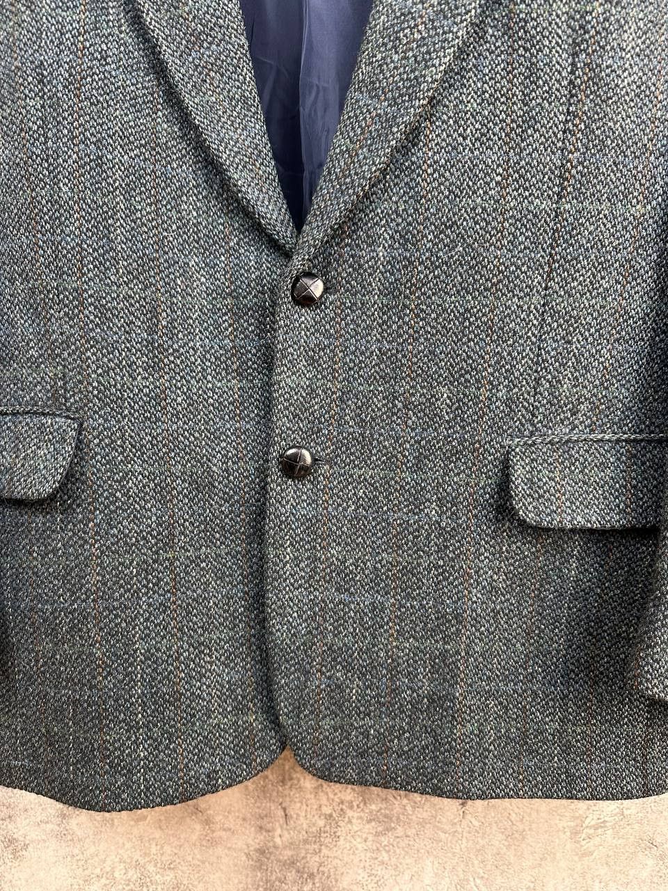 Harris Tweed Harris Tweed x Westbury Vintage Wool Blazer Jacket Size 48R - 7 Thumbnail