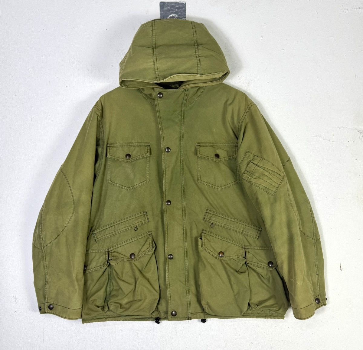 Vintage Polo Ralph Lauren Waxed Cotton Fishing Jacket