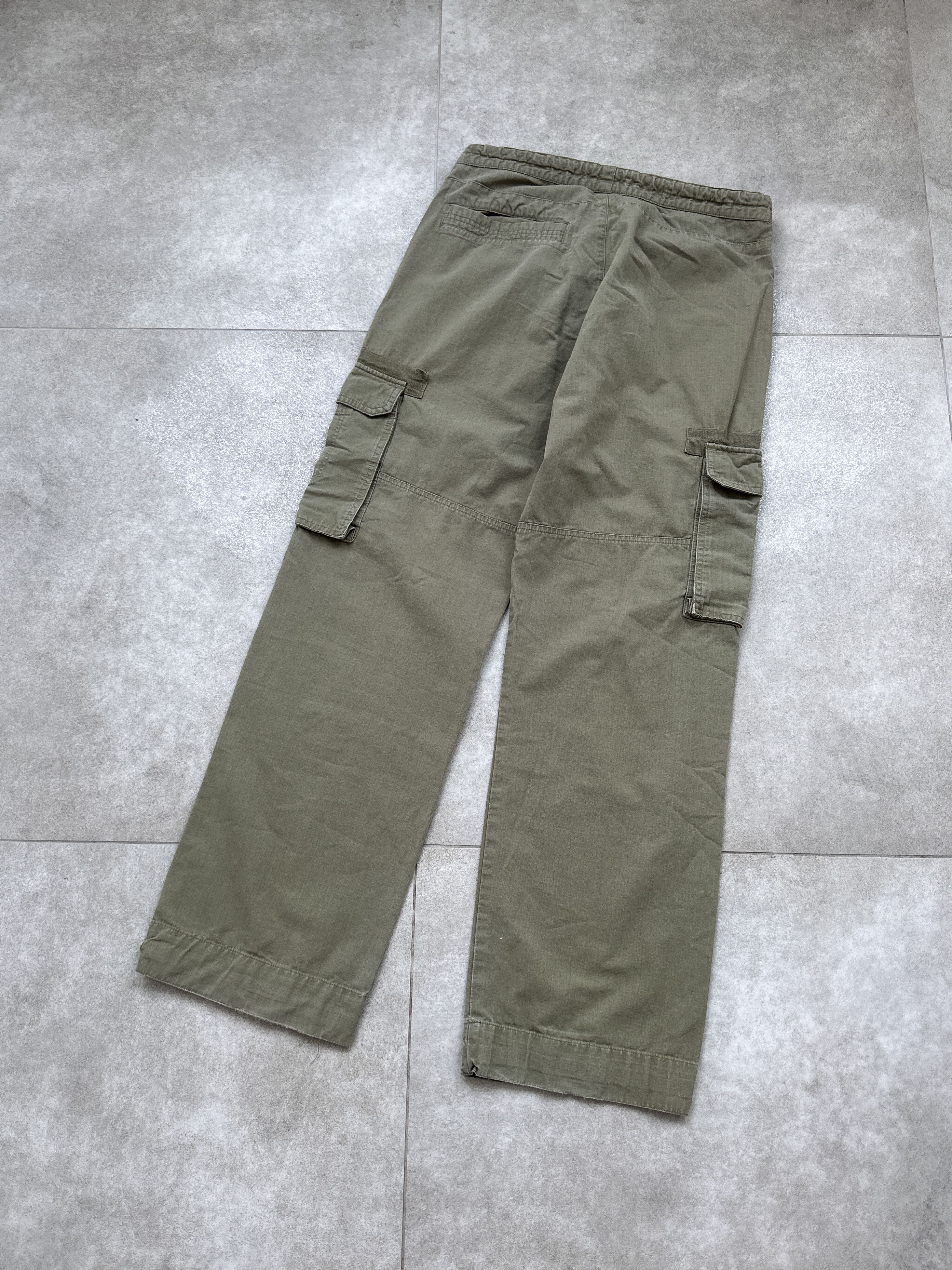 Puma Vintage Puma Cargo Pants Size 30" / US 8 / IT 44 - 2 Thumbnail