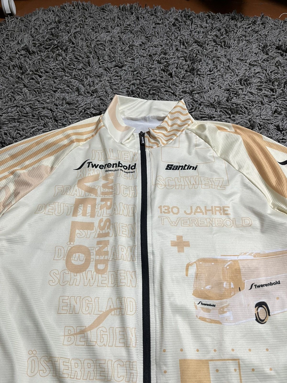 Other SANTINI VELO TRIKOT JERSEY Size US L / EU 52-54 / 3 - 2 Thumbnail