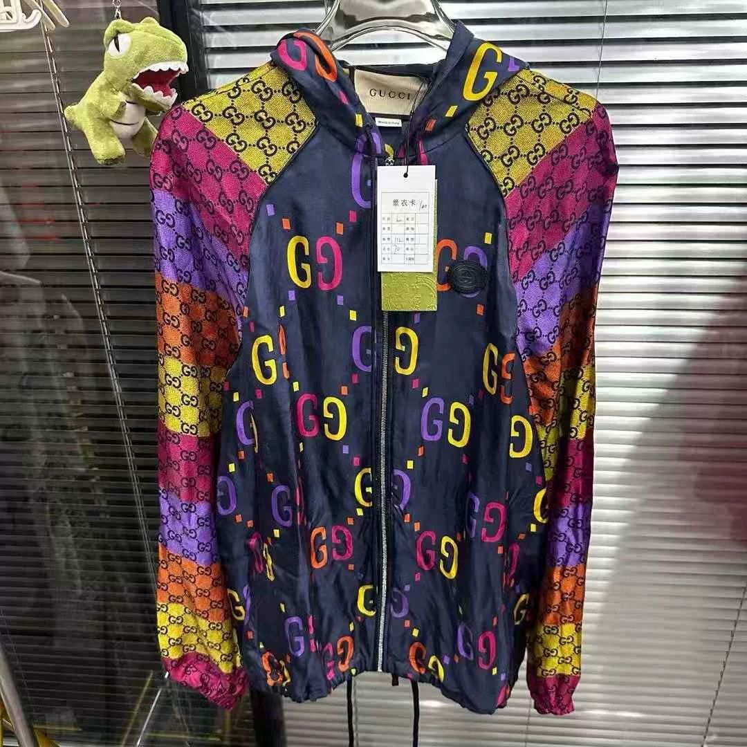 Gucci Gucci Colorful Logo Jacket Size US L / EU 52-54 / 3 - 1 Thumbnail