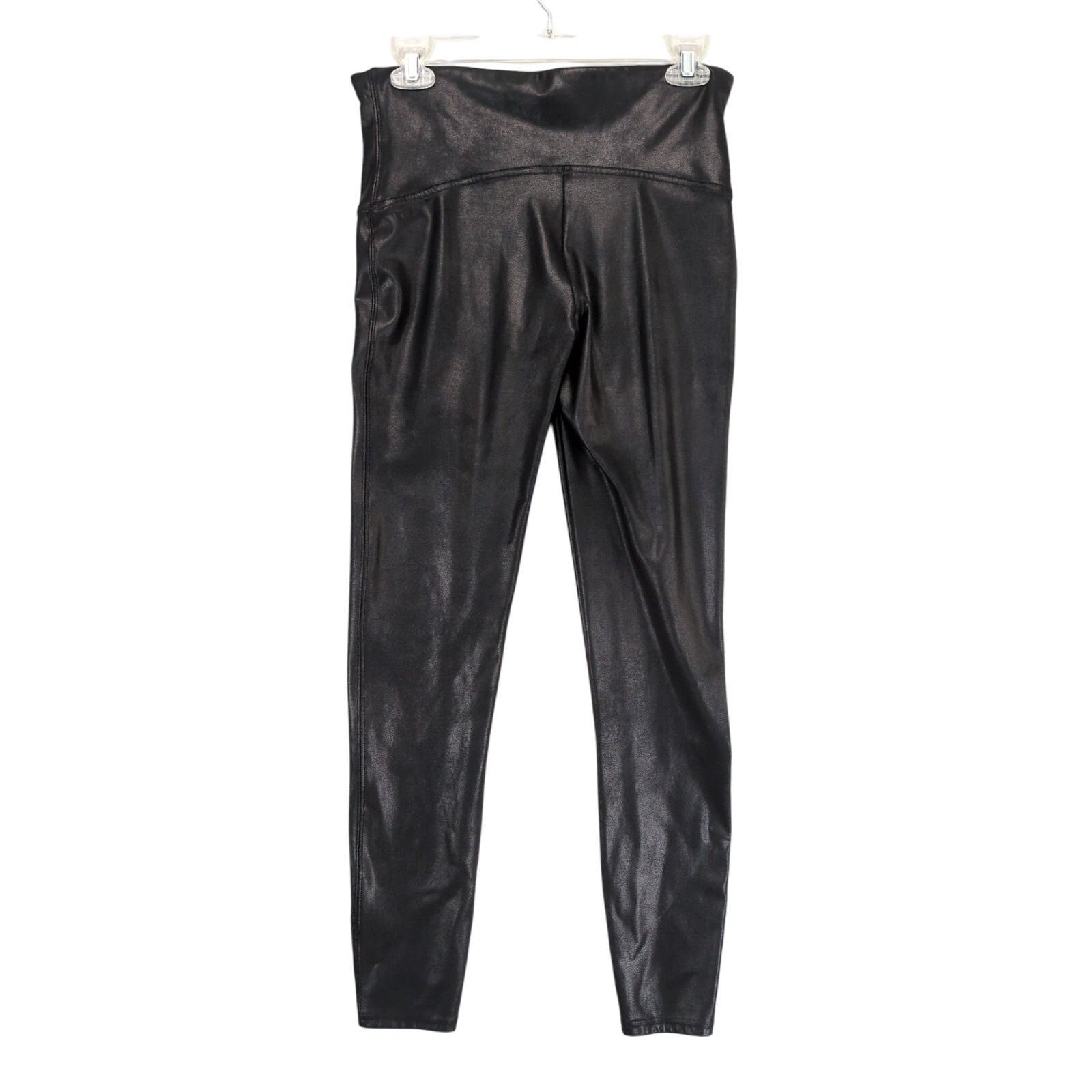 Spanx Spanx Sara Blakely Faux Leather Pebble Texture Black Legging Size 30" / US 8 / IT 44 - 3 Thumbnail