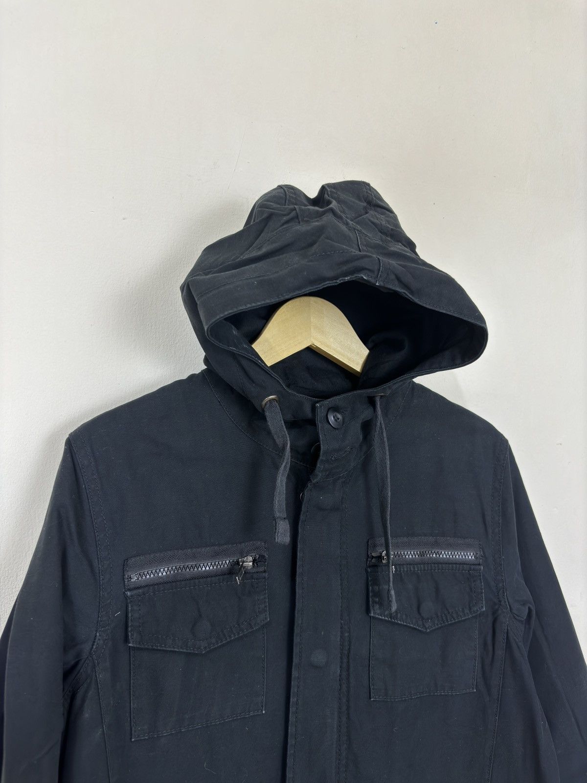 Japanese Brand 291295 Homme - Military Parka Fishtail Jacket Size US S / EU 44-46 / 1 - 3 Thumbnail