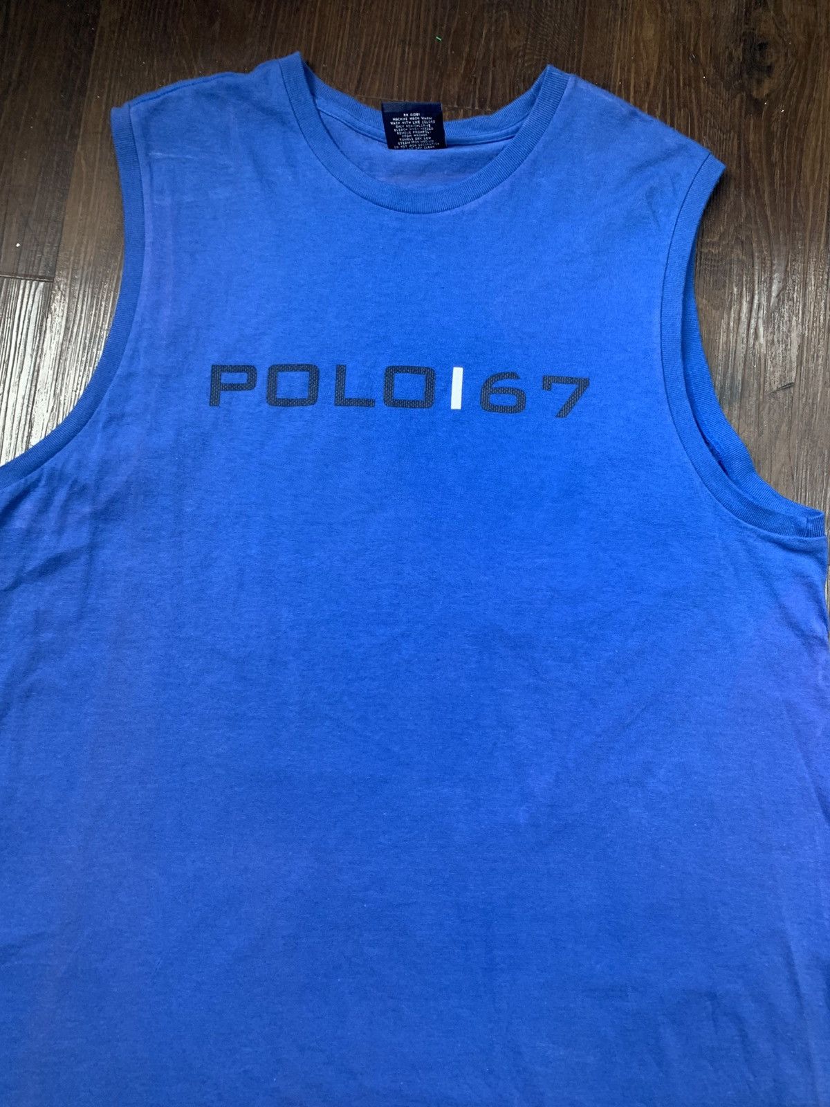 Polo Ralph Lauren × Vintage Vintage Ralph Lauren Polo Sport Muscle Shirt Tank Top Men Size US M / EU 48-50 / 2 - 4 Thumbnail