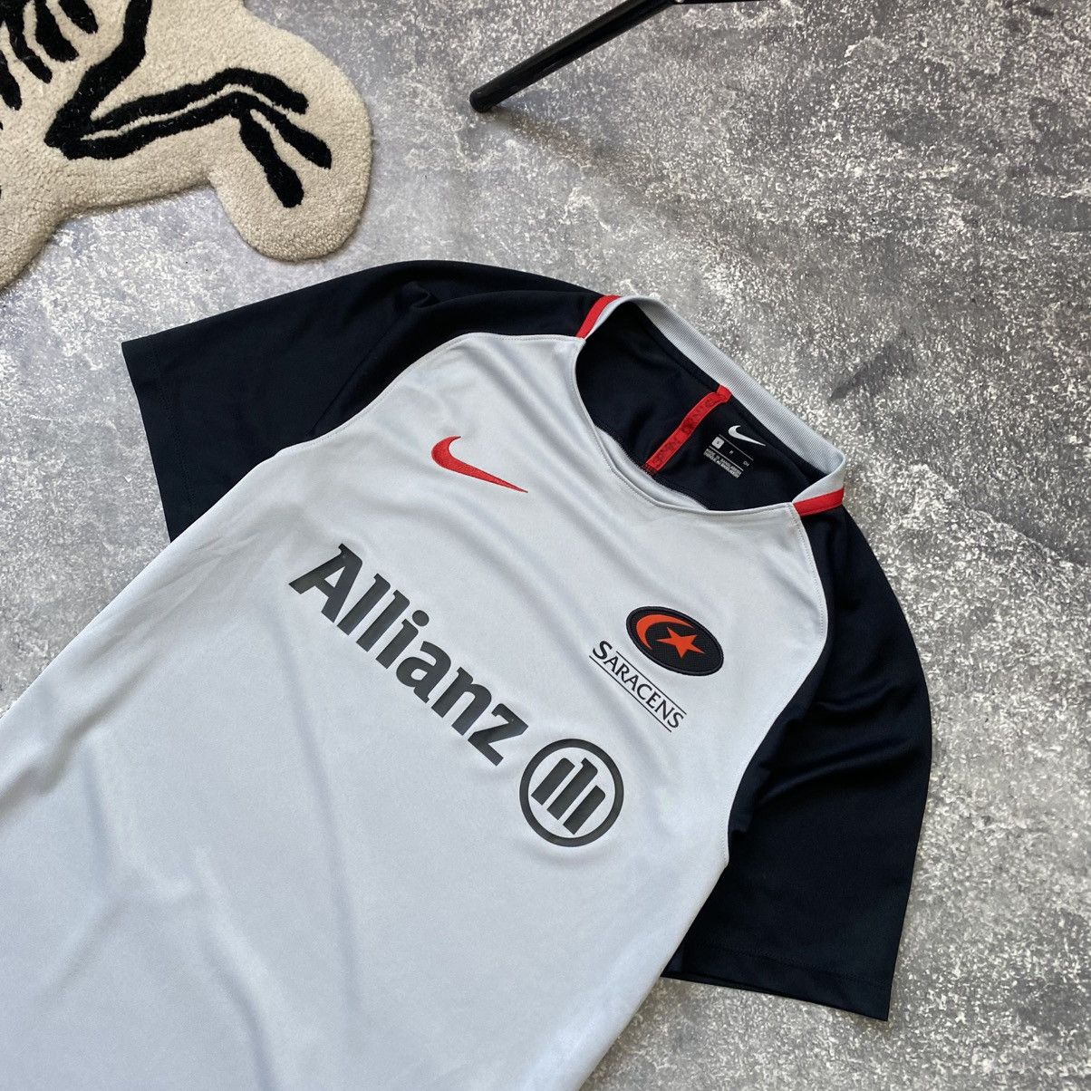Nike Mens Nike Saracens Rugby Allianz Sportswear jersey Size US S / EU 44-46 / 1 - 2 Thumbnail
