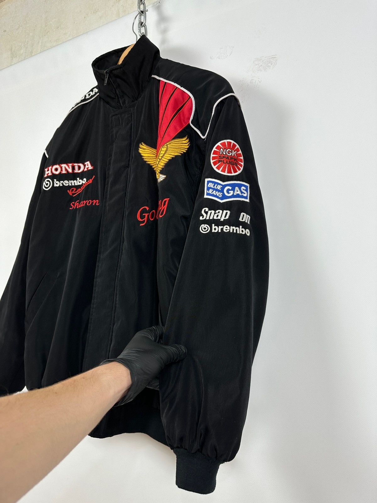 Honda Vintage Honda Gold Wing Racing F1 Snap On Jacket Size US M / EU 48-50 / 2 - 8 Thumbnail