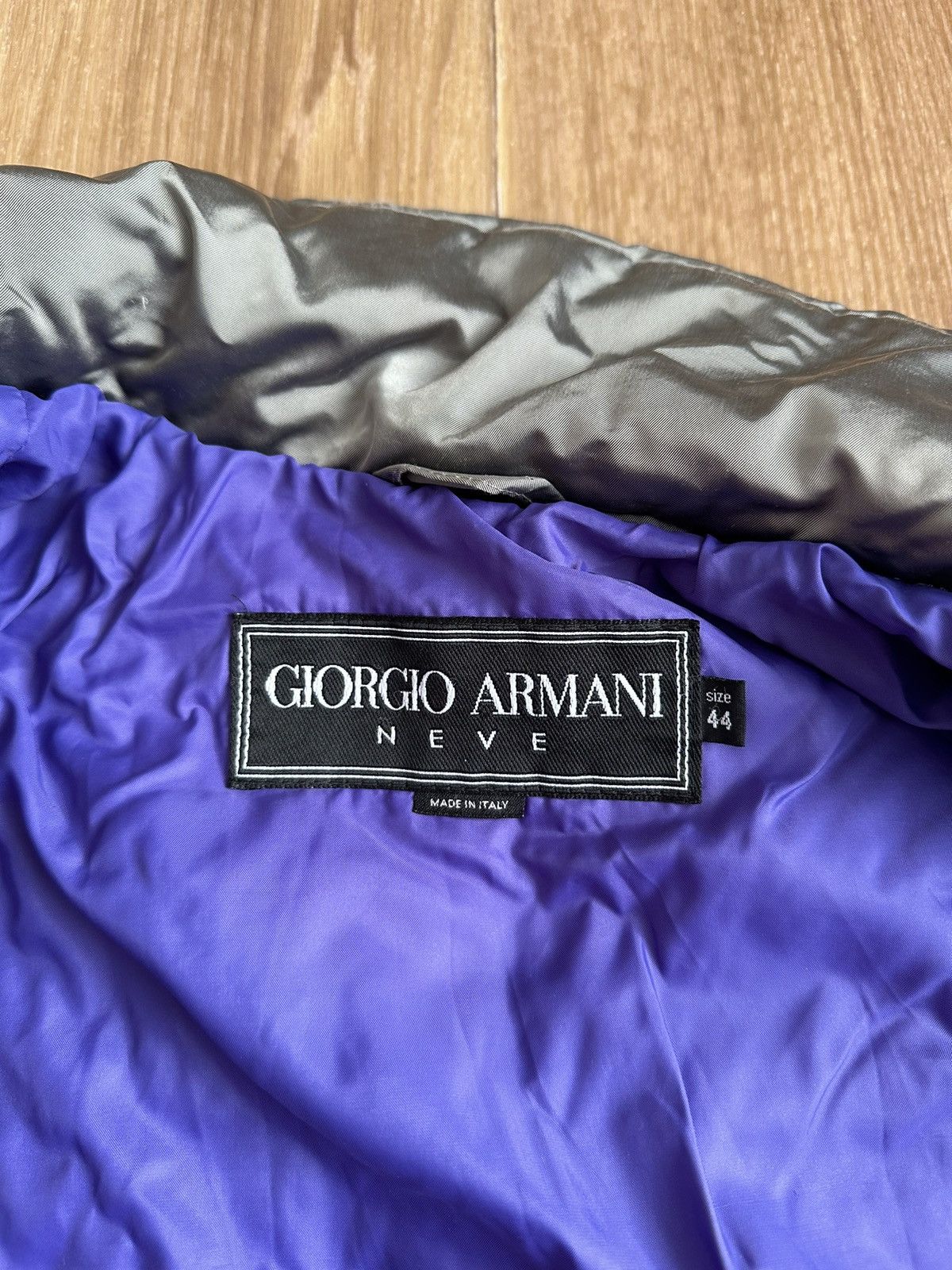 Giorgio Armani Vintage Giorgio Armani Neve Puffer Jacket Size M / US 6-8 / IT 42-44 - 8 Thumbnail