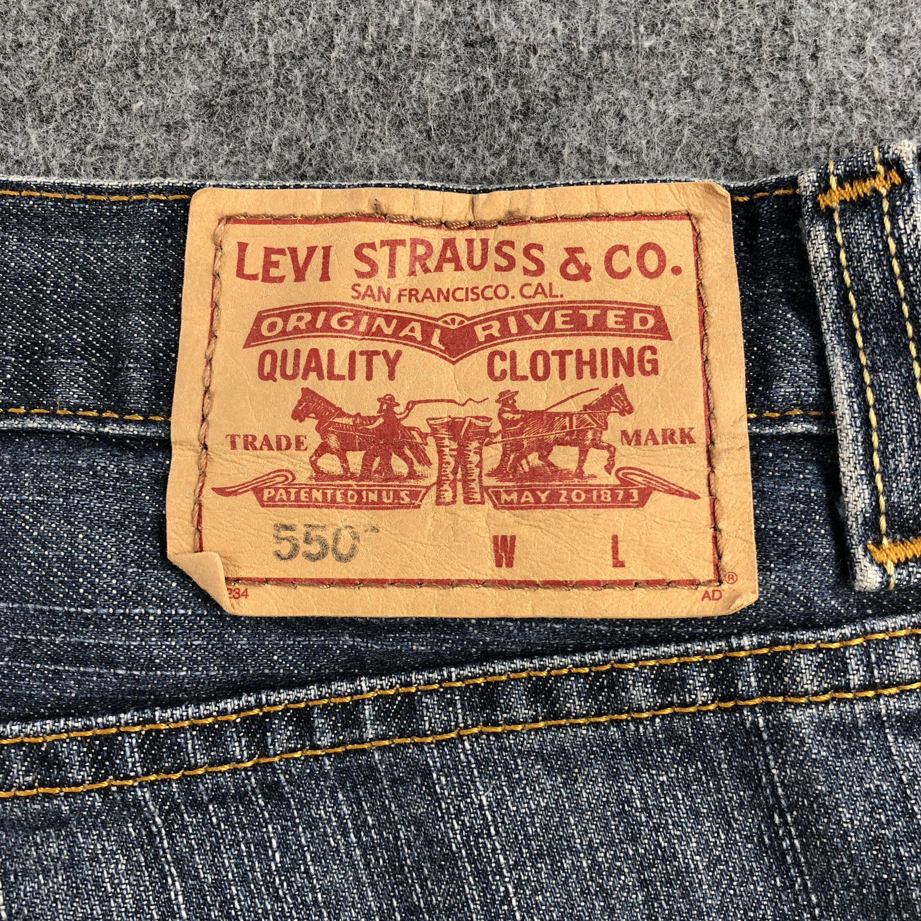 Levi's Vintage Levis 550 Earth Tone Jeans-J2095 Size US 44 / EU 60 - 5 Thumbnail