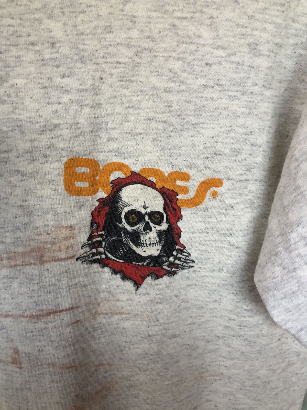 Powell Peralta Thrashed Vintage 90’s Powell Peralta Bones Shirt Tee Rare Size US M / EU 48-50 / 2 - 8 Thumbnail