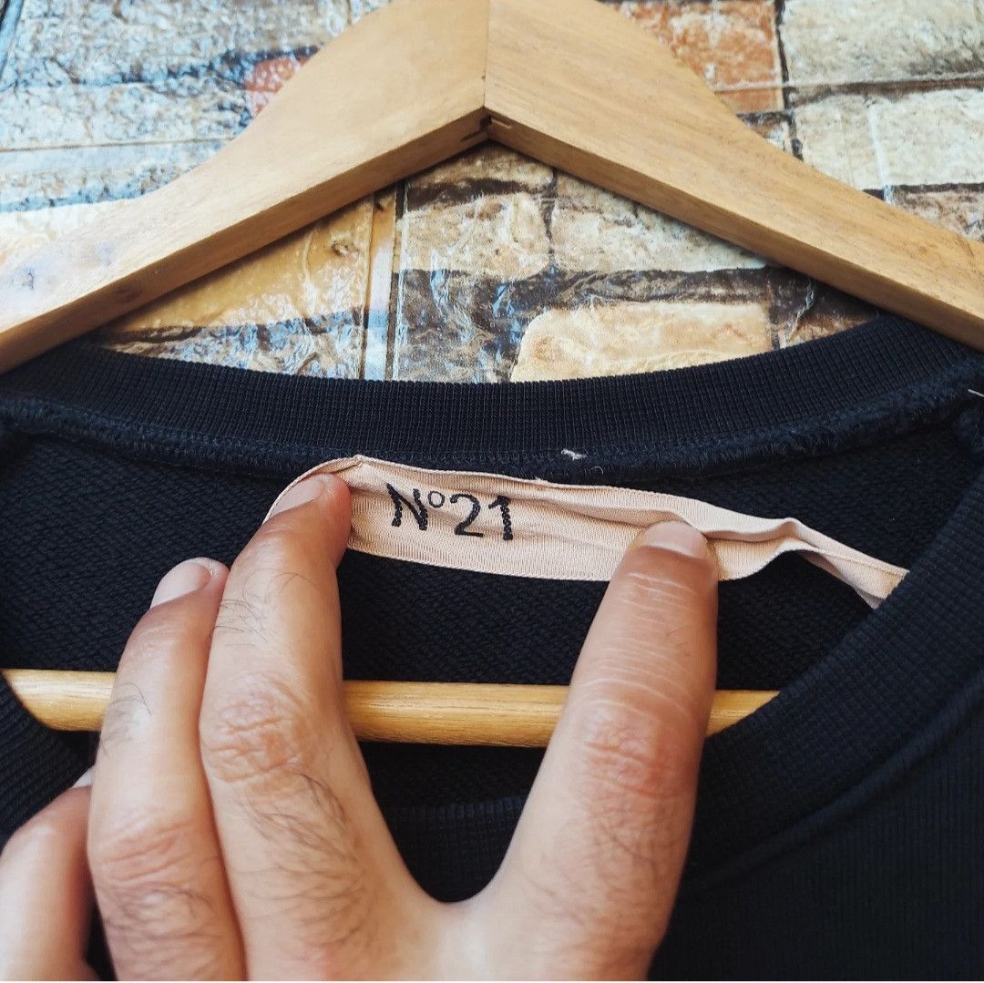 Designer × N21 N⁰21 Numero Ventuno Sweatshirt Size US M / EU 48-50 / 2 - 5 Thumbnail