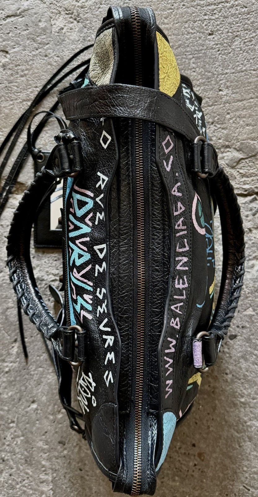 Balenciaga Balenciaga - Demna - 2017 Classic City Graffiti Lambskin Bag Size ONE SIZE - 7 Thumbnail
