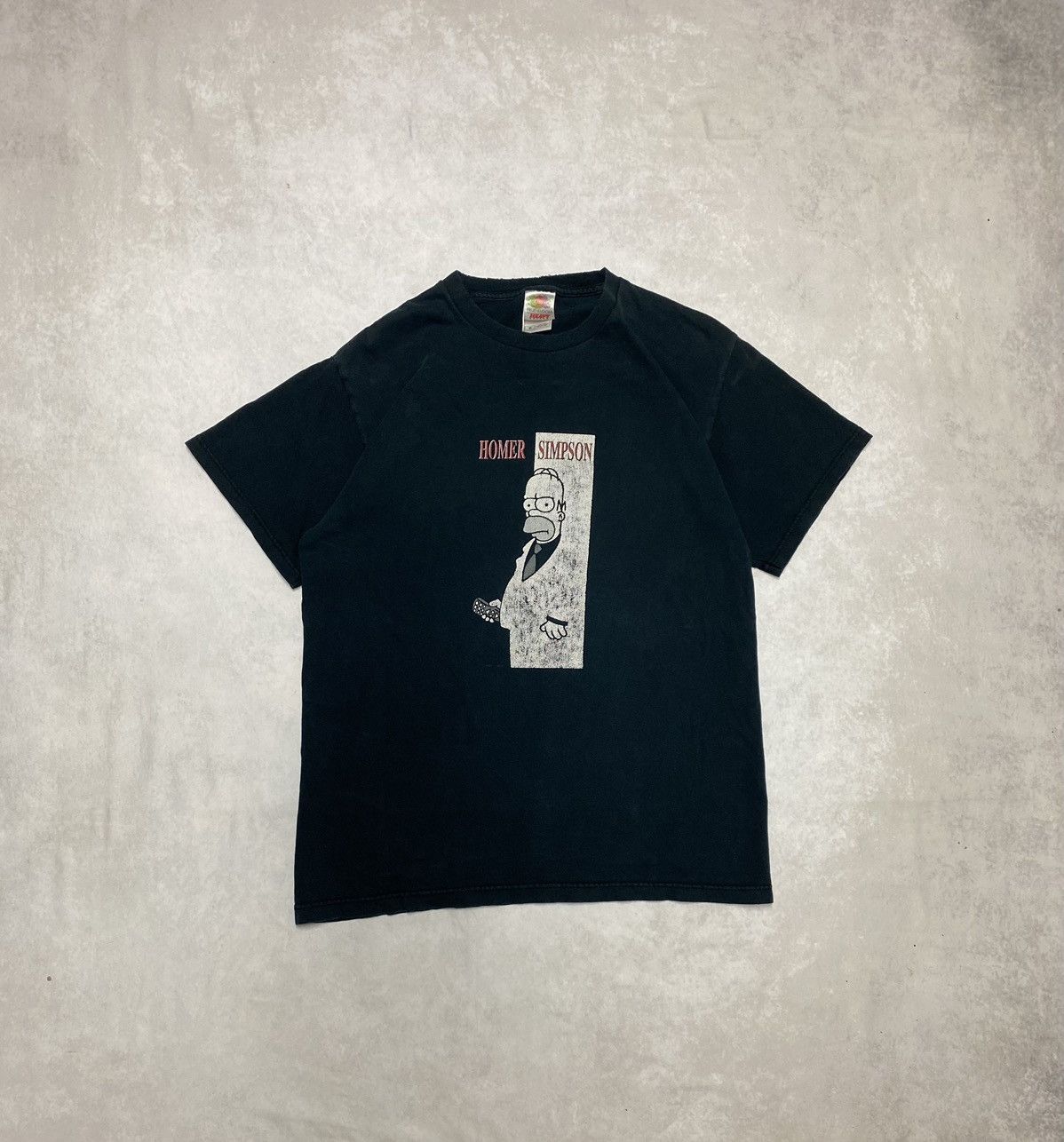 The Simpsons × Vintage Vintage Y2K Skater Distressed Simpsons Scarface Parody Tee M Size US M / EU 48-50 / 2 - 1 Thumbnail