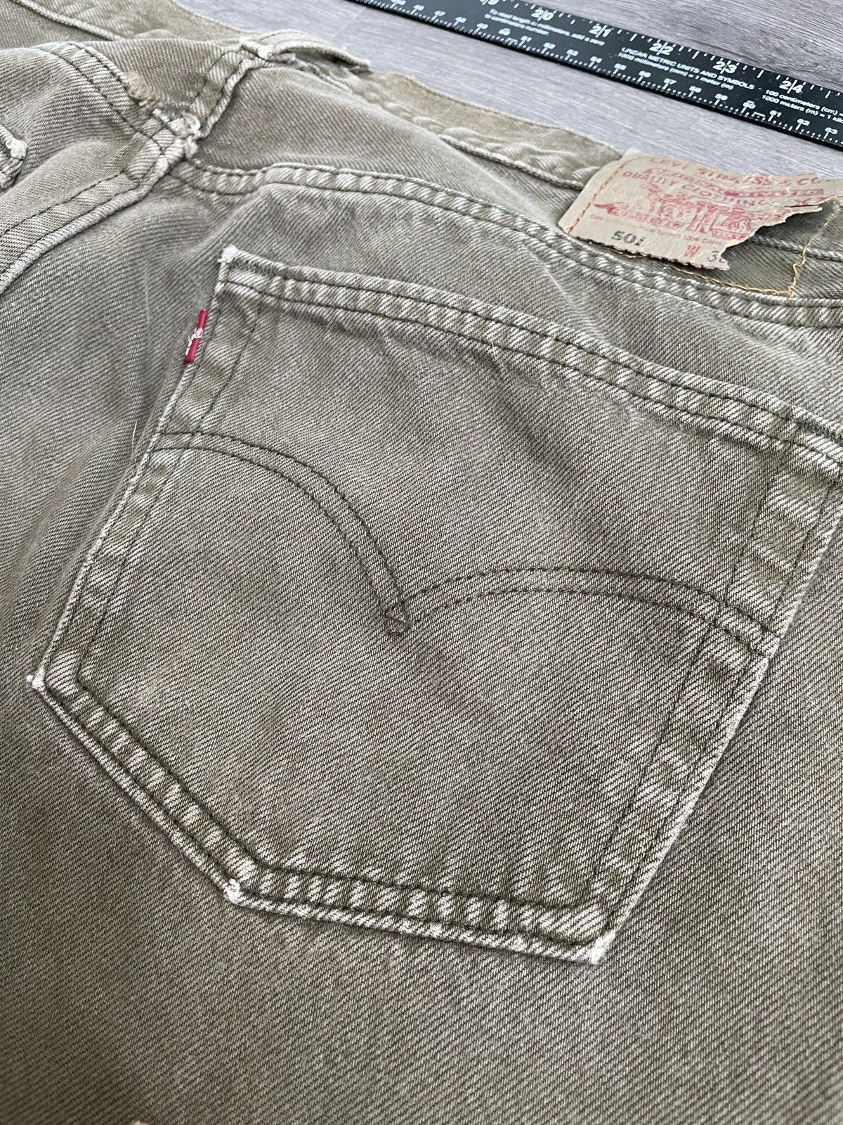 Levi's × Levi's Vintage Clothing × Vintage Vintage Levi’s 501 “Straight Fit” Denim (Sz.38 x 30) Size US 38 / EU 54 - 2 Thumbnail