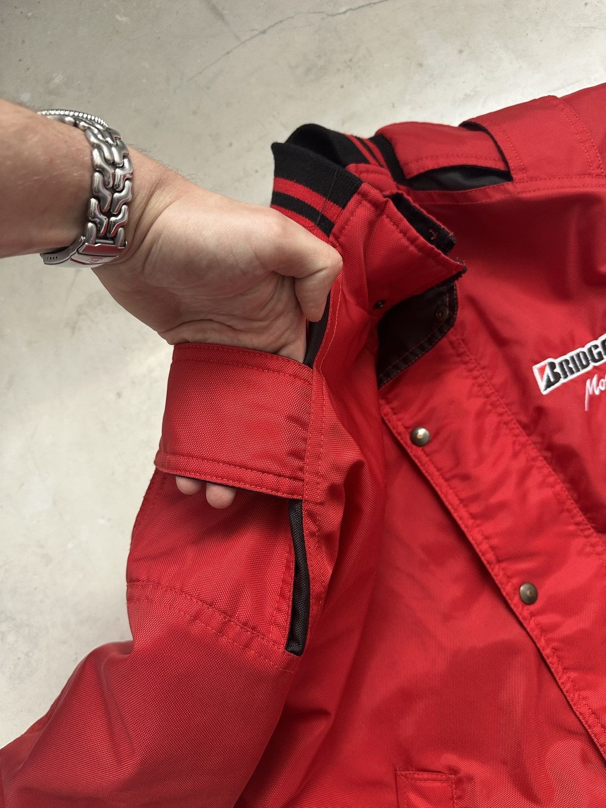 Ferrari Bridgestone Racing bomber jacket with embroidered logo Size US XL / EU 56 / 4 - 9 Thumbnail
