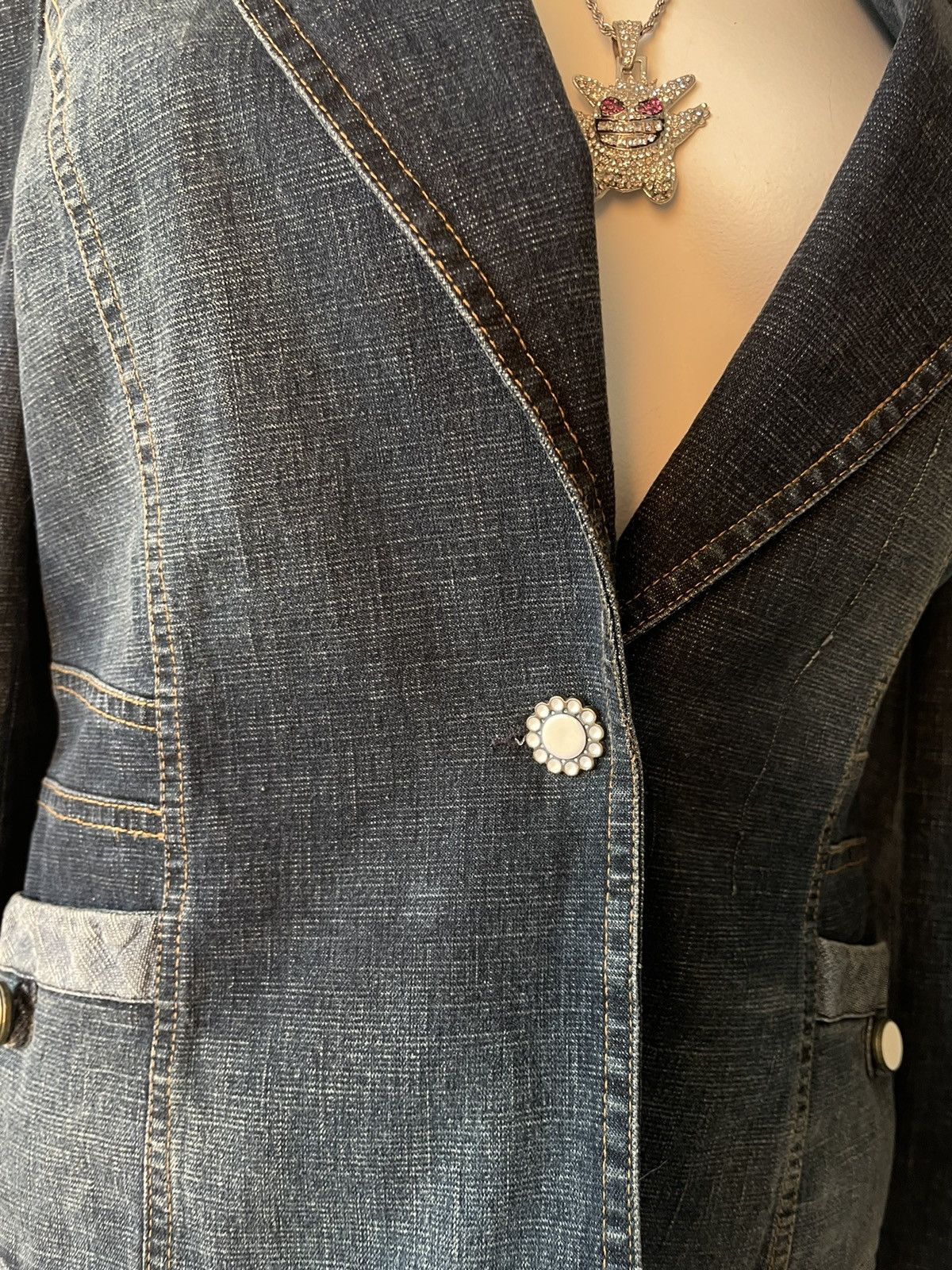 Vintage Park Bravo denim jacket Size XL / US 12-14 / IT 48-50 - 10 Thumbnail