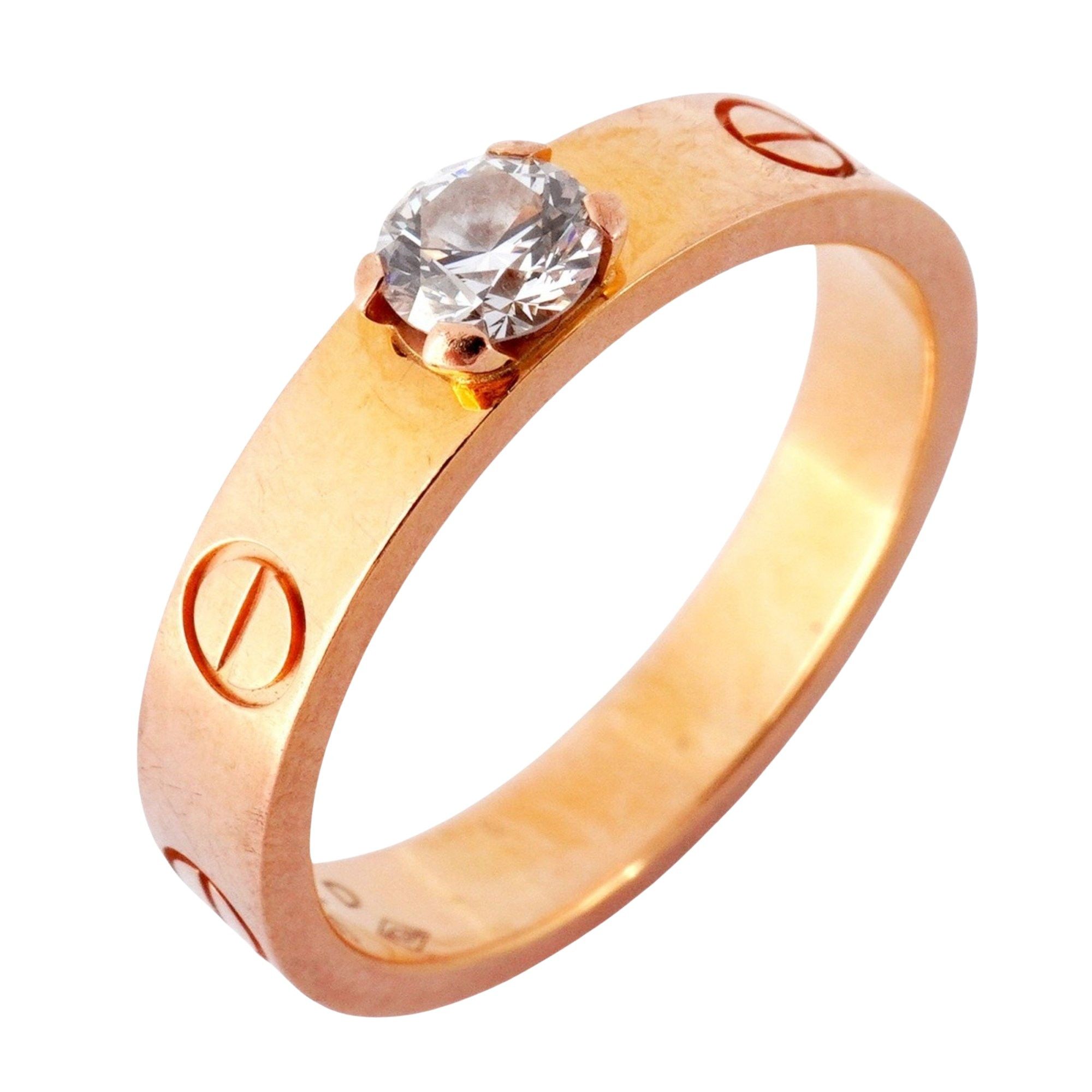 Cartier Cartier Love solitaire ring Size ONE SIZE - 1 Thumbnail