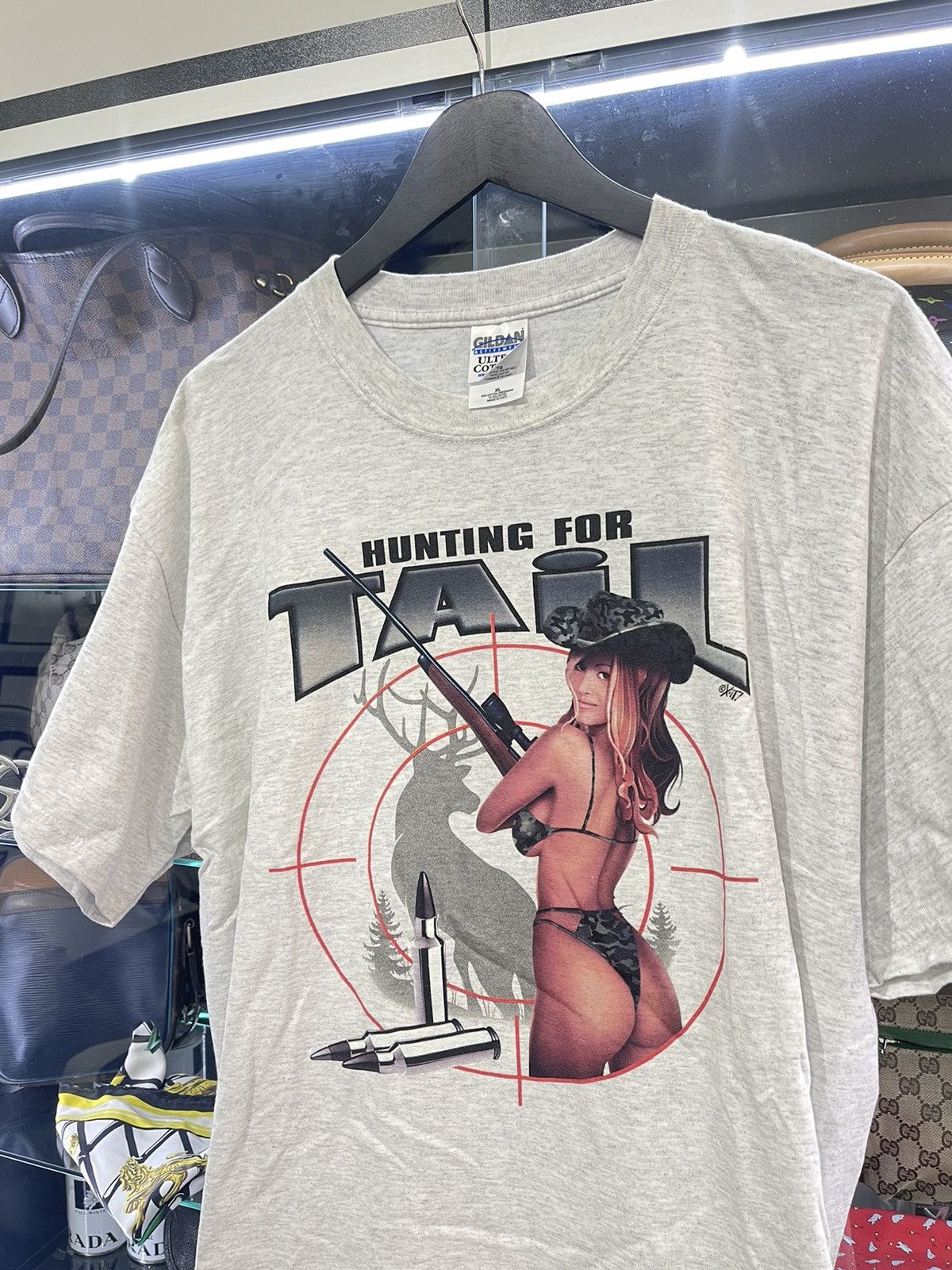 Vintage Vintage 90s Naked Hunting Tails T XL Size US XL / EU 56 / 4 - 2 Thumbnail