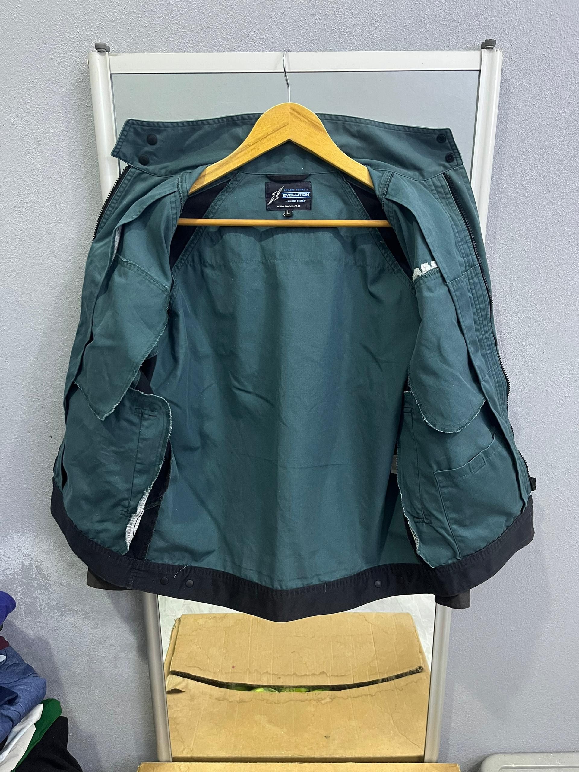 Japanese Brand Andare Schietti Evolution Racing-Style Work Jacket Size US L / EU 52-54 / 3 - 10 Thumbnail