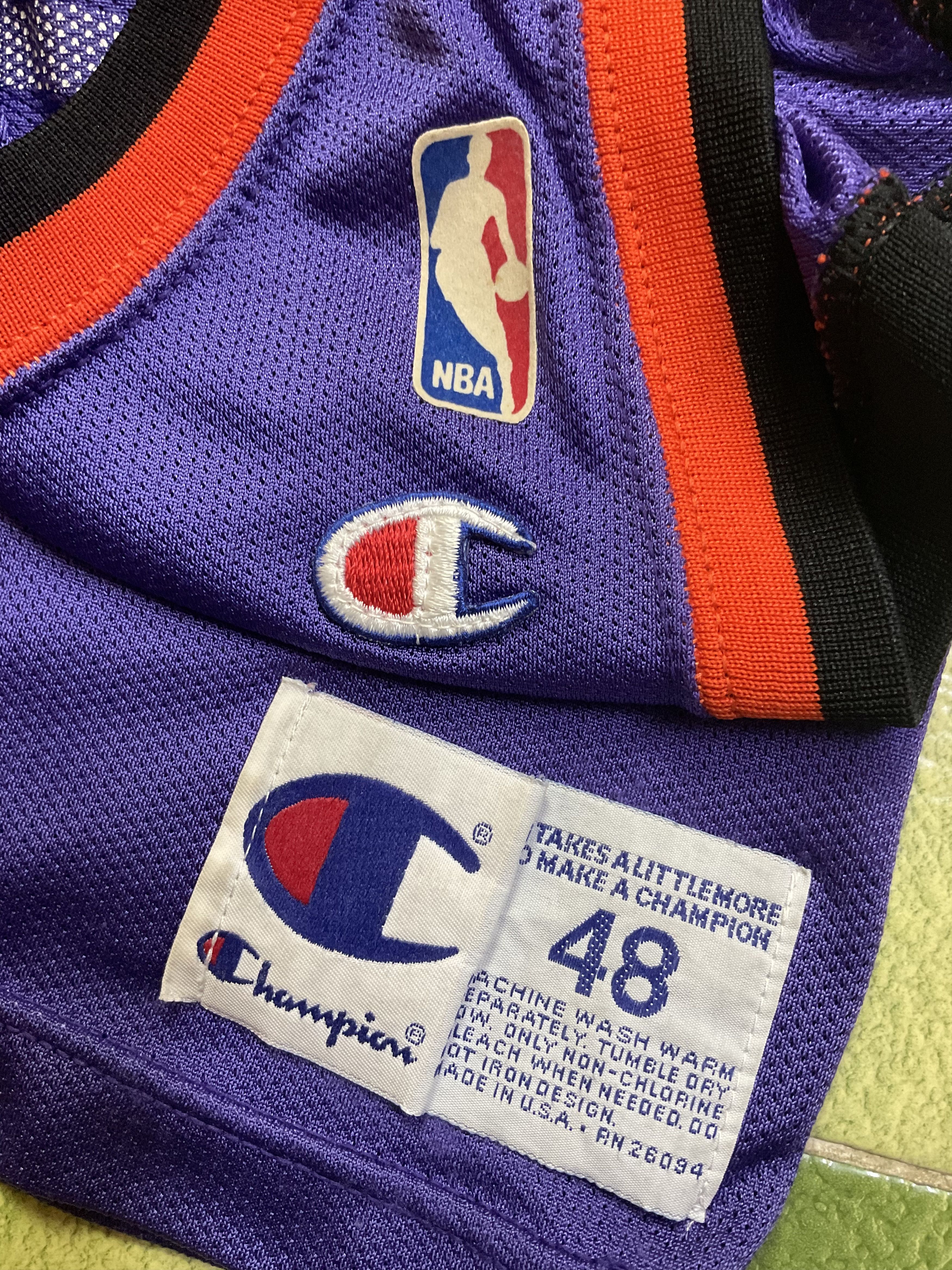 NBA Vintage 90s Phoenix Suns Barkley Basketball Jersey Size US XL / EU 56 / 4 - 6 Thumbnail