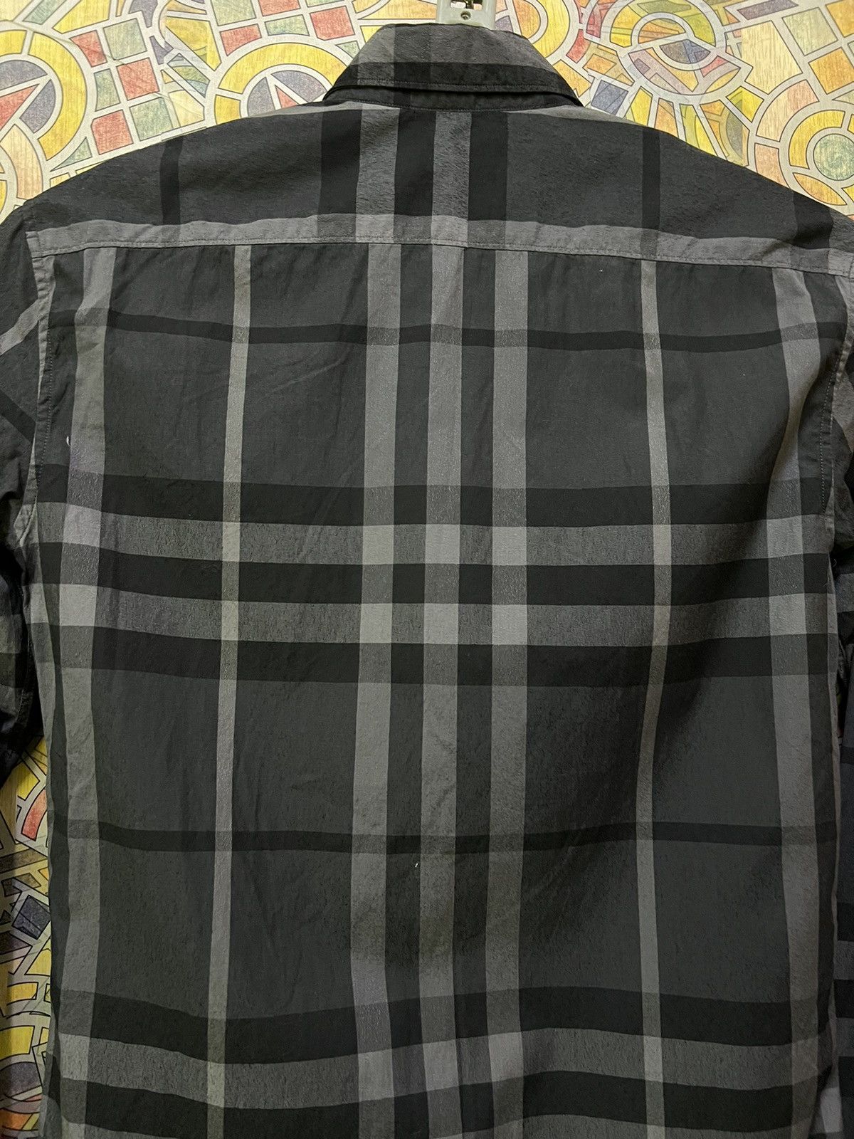 Burberry Burberry Somerton Long Sleeve Shirt Men's Small Size US S / EU 44-46 / 1 - 11 Thumbnail
