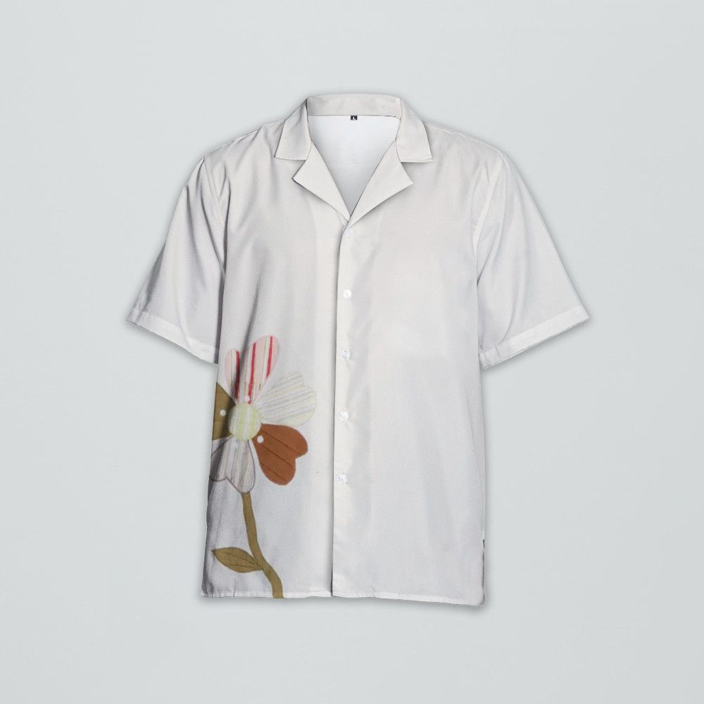 Designer Men's White Greetings Shirt Size US L / EU 52-54 / 3 - 3 Thumbnail