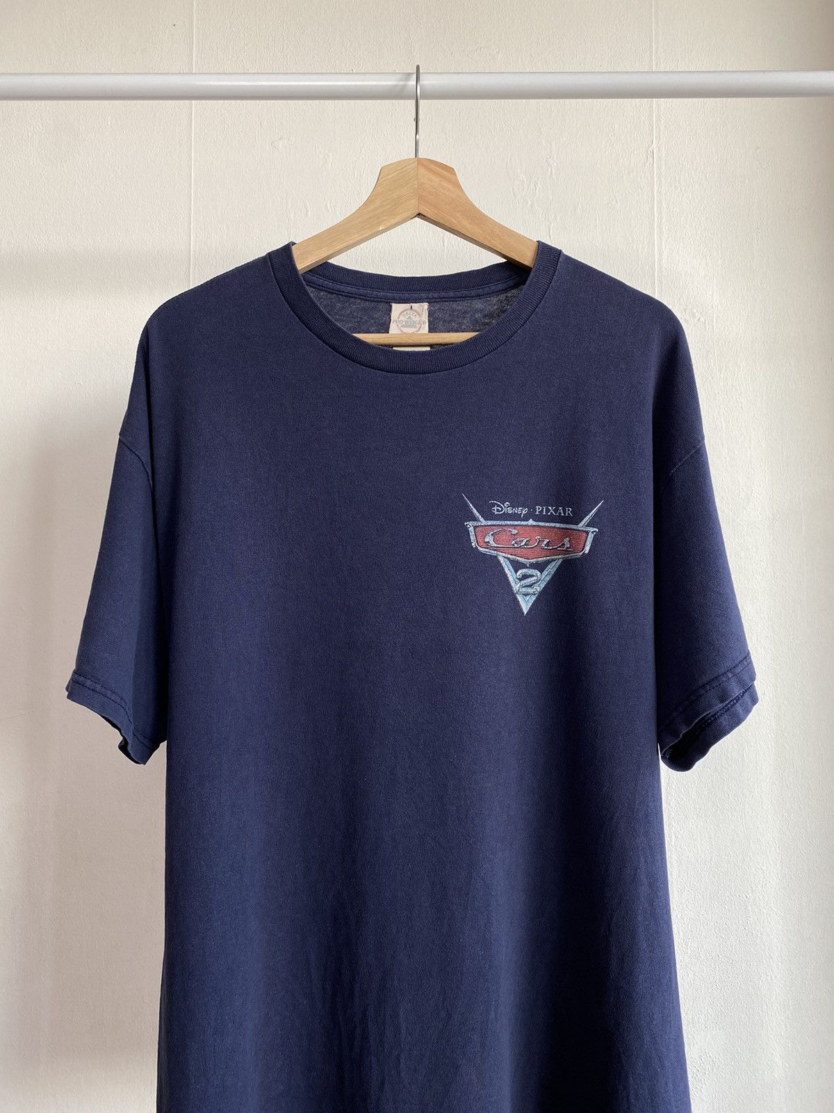 Disney × Vintage Vintage Cars 2 promo movie Disney tee Size US XL / EU 56 / 4 - 4 Thumbnail