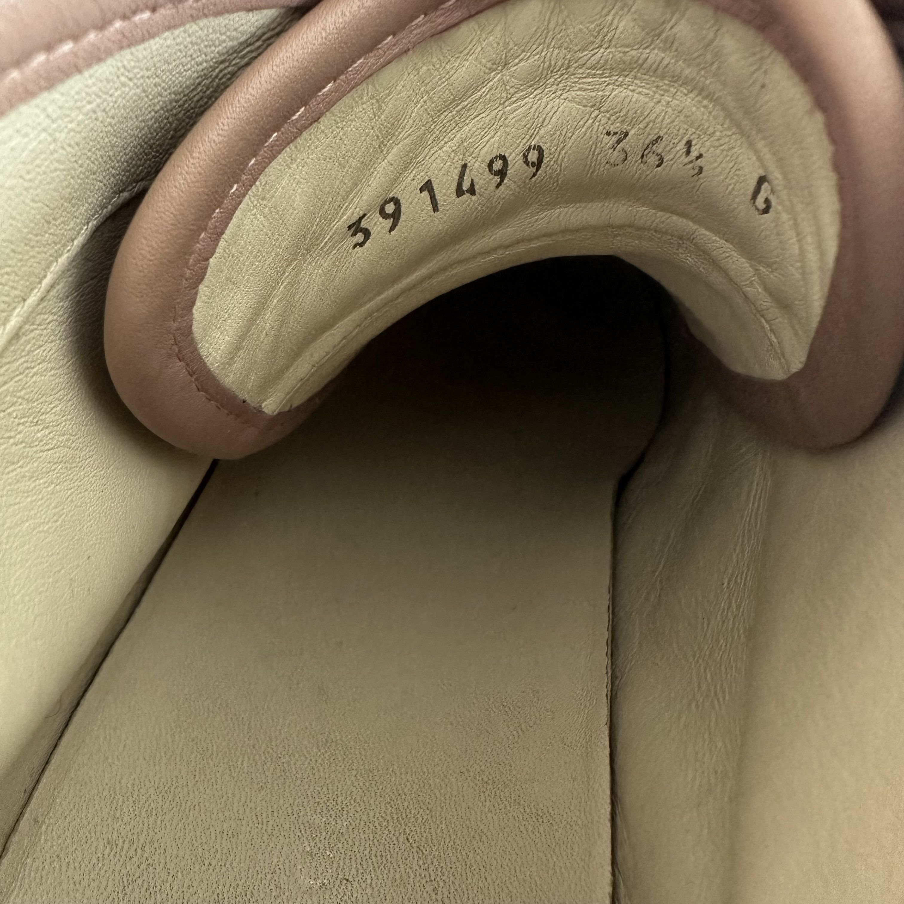 Gucci GUCCI Guccissima GG leather high top Sneakers Size US 6.5 / IT 36.5 - 9 Thumbnail
