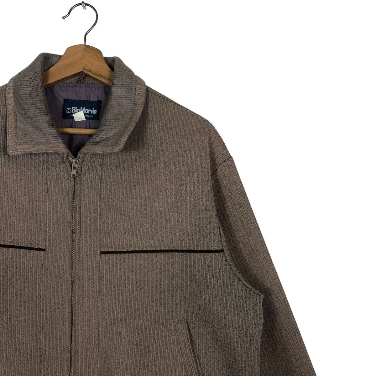 Japanese Brand 🔥90’s Vintage Bomber Jacket Big Marvin Issey Miyake Japan Size US L / EU 52-54 / 3 - 3 Thumbnail