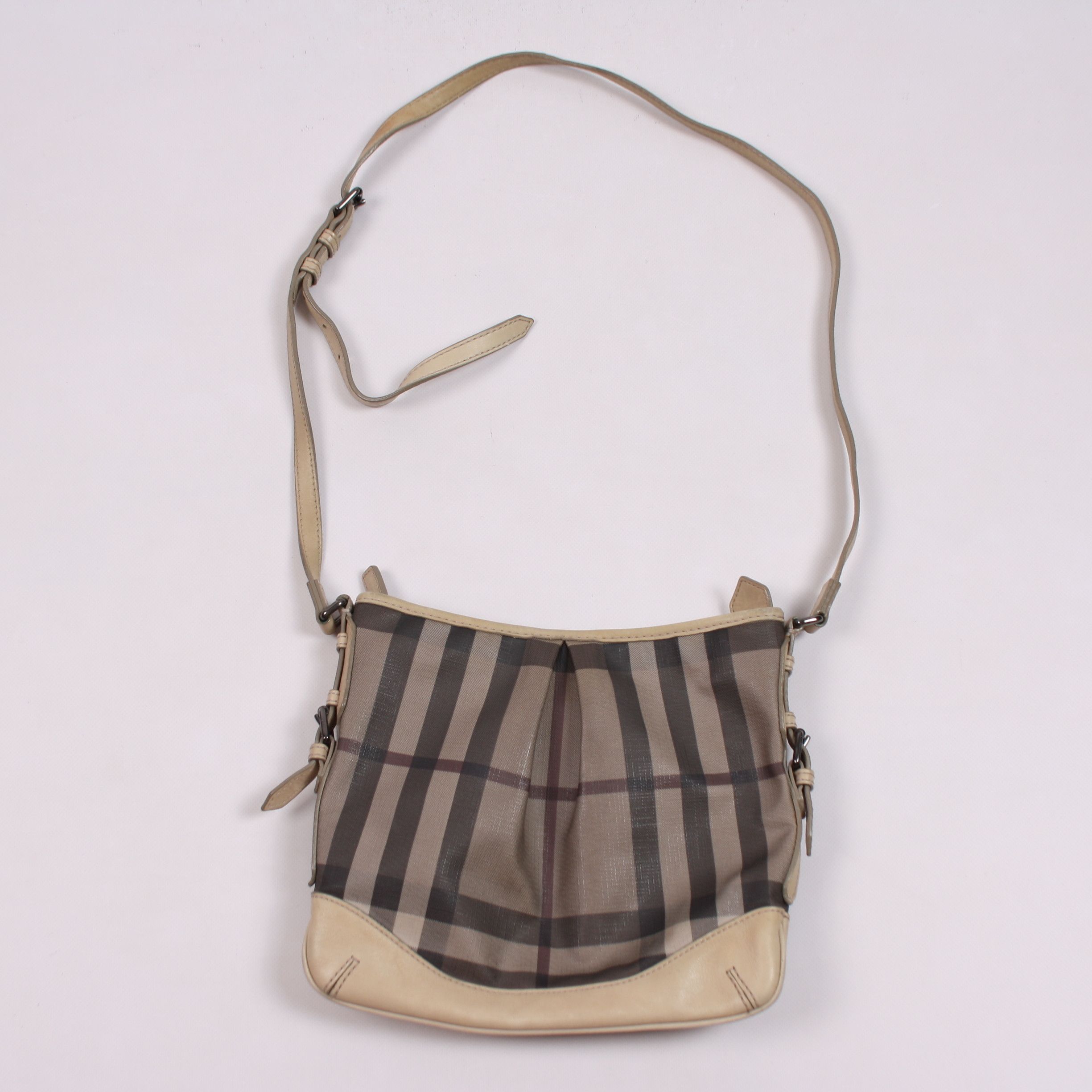 Burberry Burberry Hartham Leather Messenger Shoulder Bag Size ONE SIZE - 1 Thumbnail