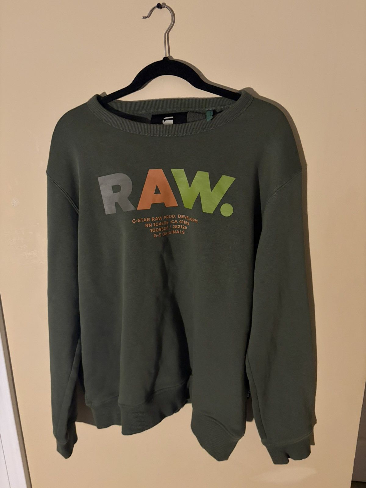 G-Star G Star Multicolored Raw Sweater Size US XL / EU 56 / 4 - 1 Thumbnail