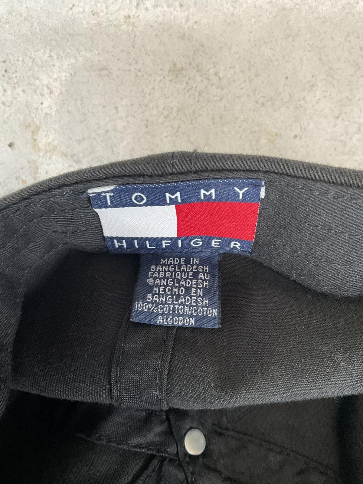 Tommy Hilfiger vintage y2k tommy hilfiger embroidered dad cap hat black Size ONE SIZE - 3 Thumbnail