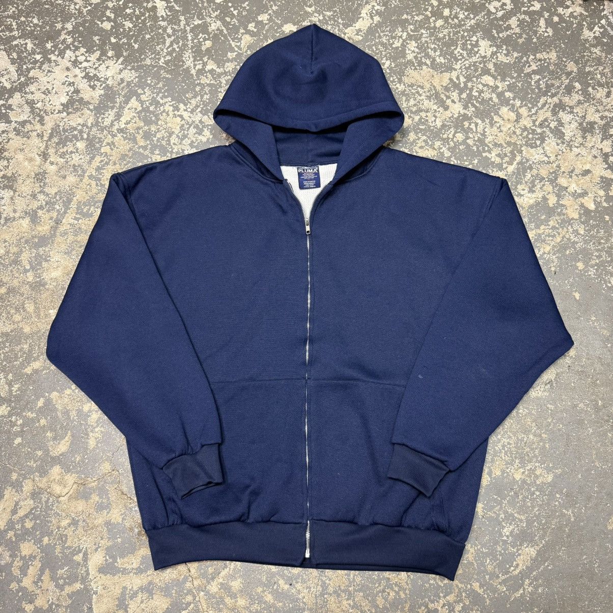 Vintage Vintage Pluma Waffle Insulated Thermal Zip Hoodie Sweatshir Size US XL / EU 56 / 4 - 1 Thumbnail
