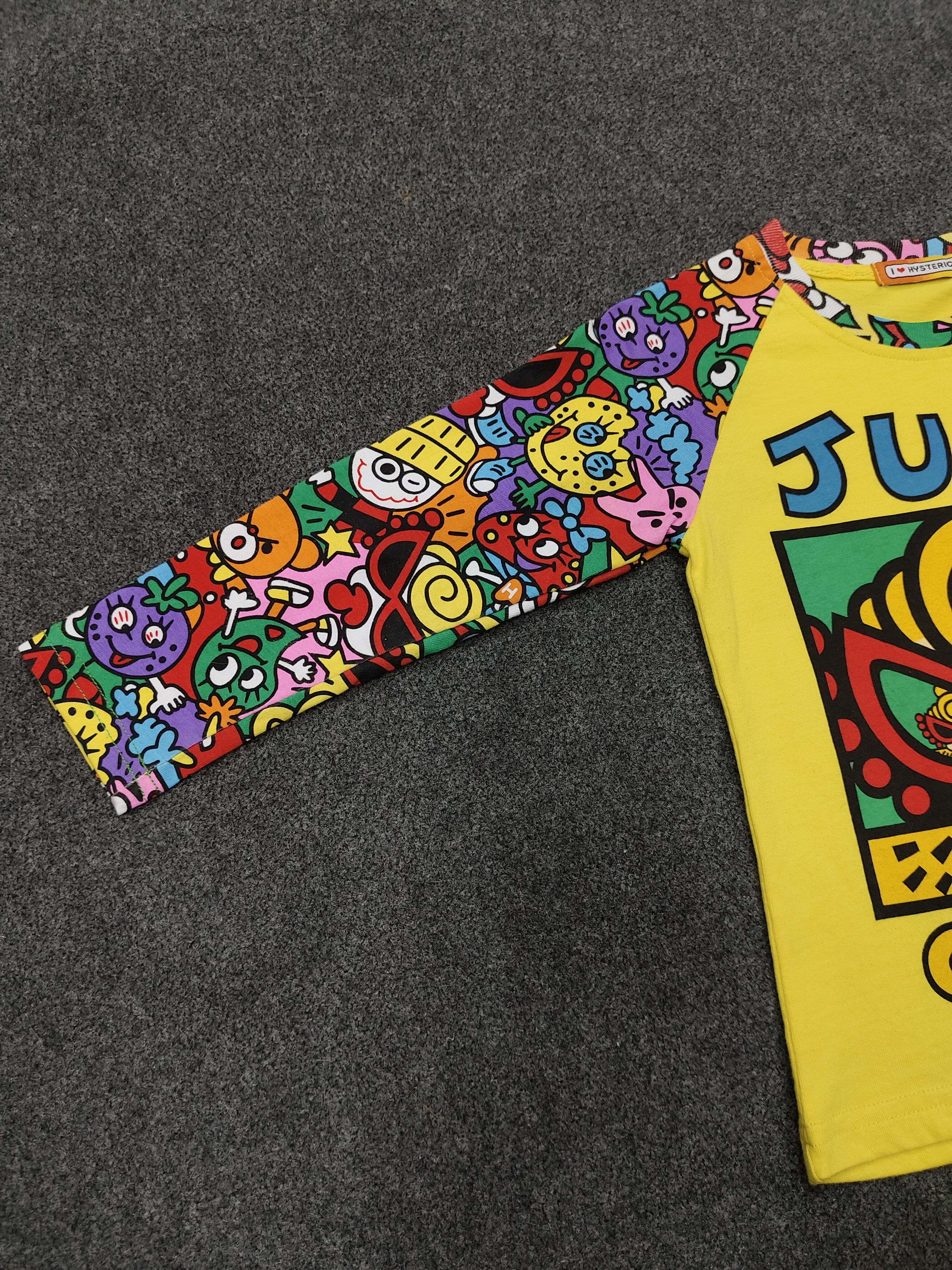 Hysteric Glamour KIDS🔥Hysteric Glamour 🔥Keith Haring Graphic Long Sleeve Size US XXS / EU 40 - 3 Thumbnail
