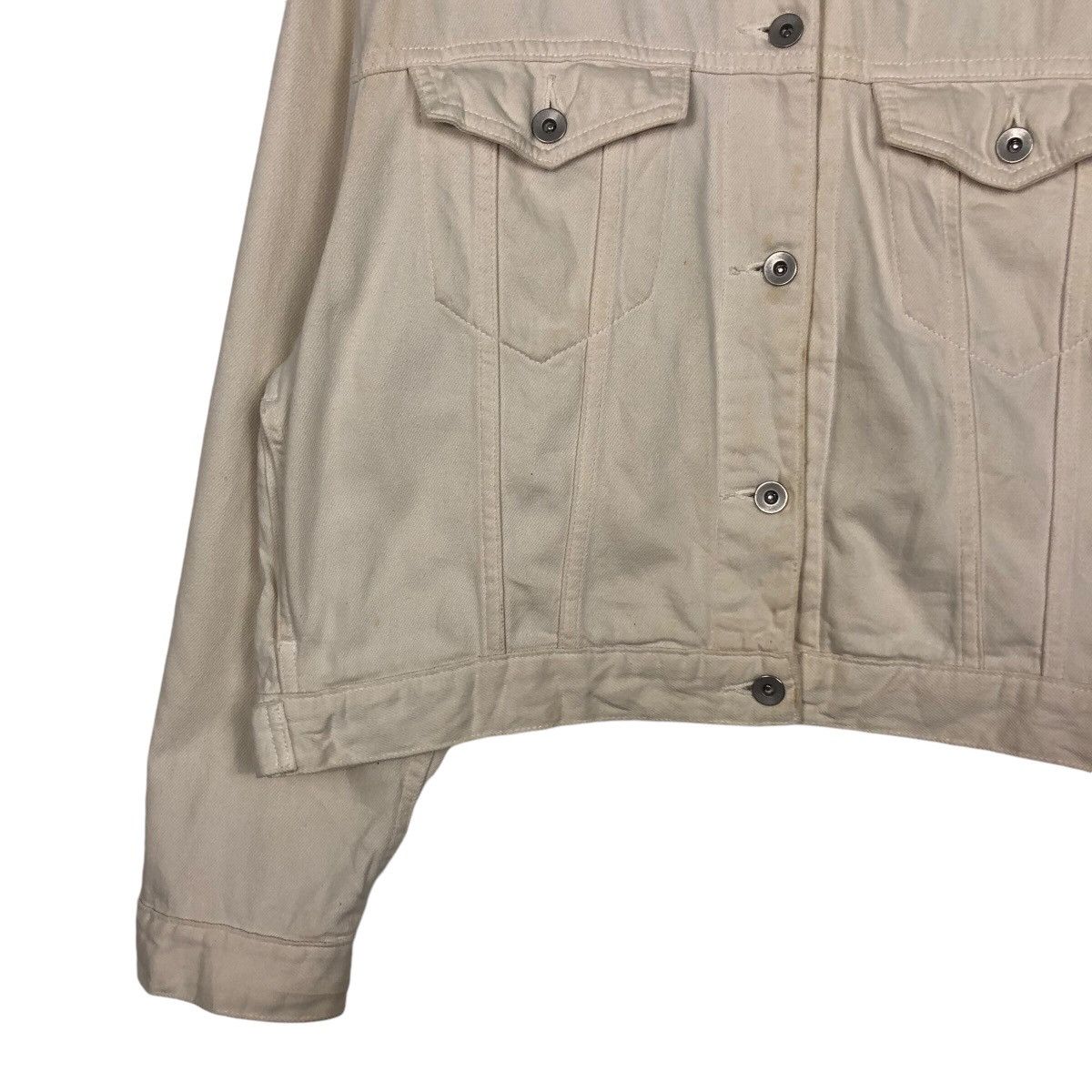 Japanese Brand × Uniqlo 📌Vintage Cropped Biker Jacket Uniqlo Issey Miyake Size US XL / EU 56 / 4 - 5 Thumbnail