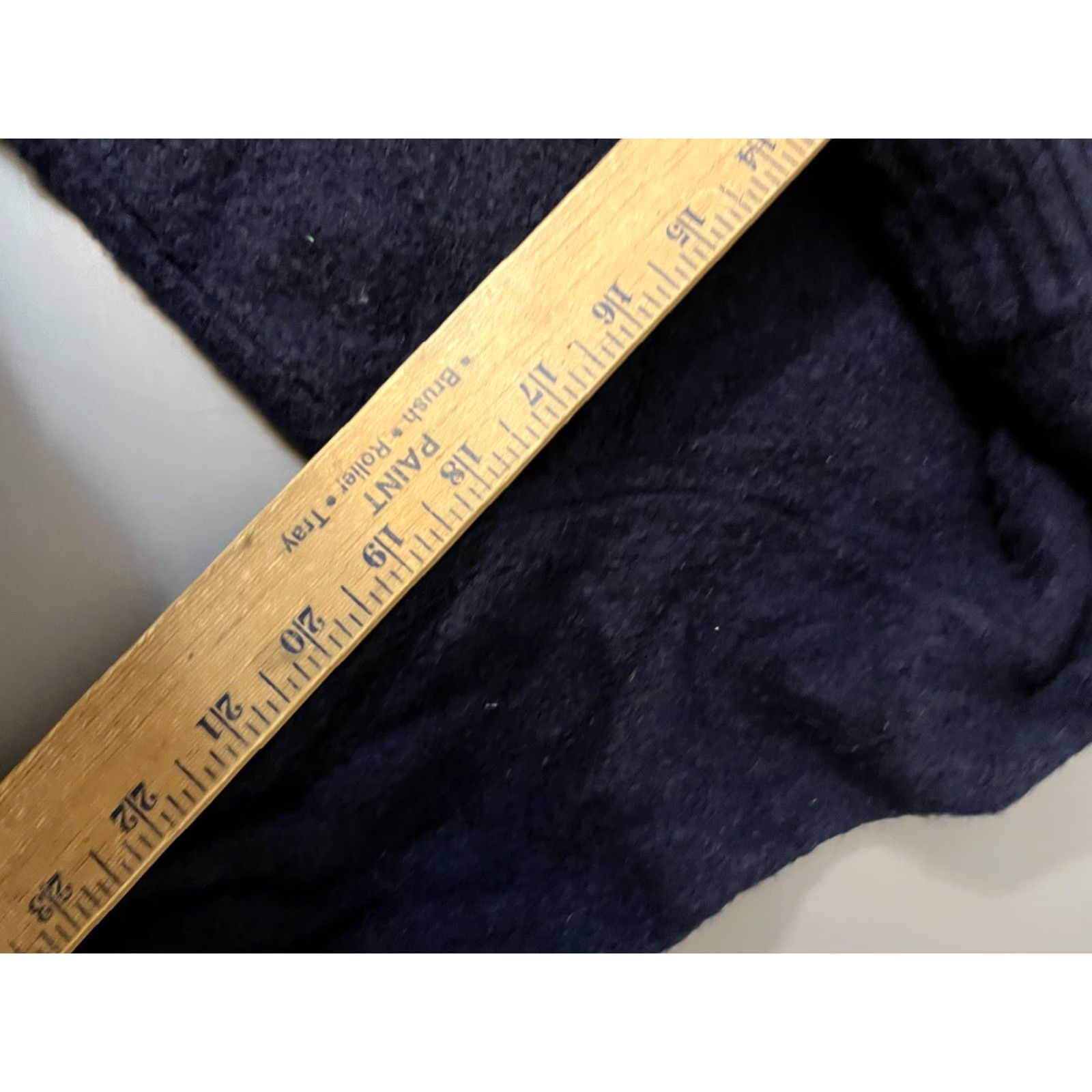 Tommy Hilfiger VINTAGE Tommy Hilfiger Wool 1/4 Zip Sweater Womens Medium Navy Blue Size M / US 6-8 / IT 42-44 - 6 Thumbnail