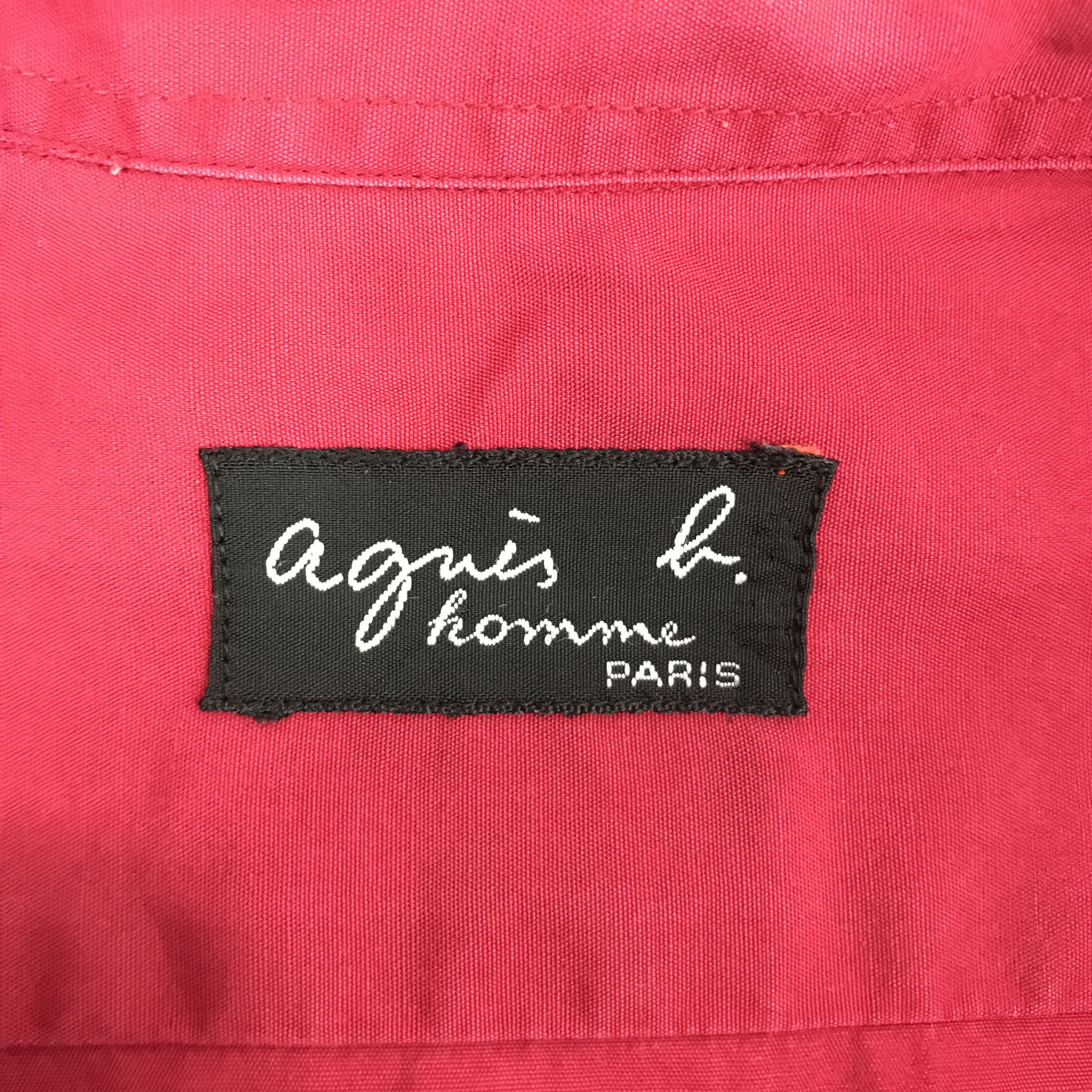 Japanese Brand × agnes b. AGNES B HOMME BUTTON UP SHIRTS LONG SLEEVE Size US L / EU 52-54 / 3 - 11 Thumbnail